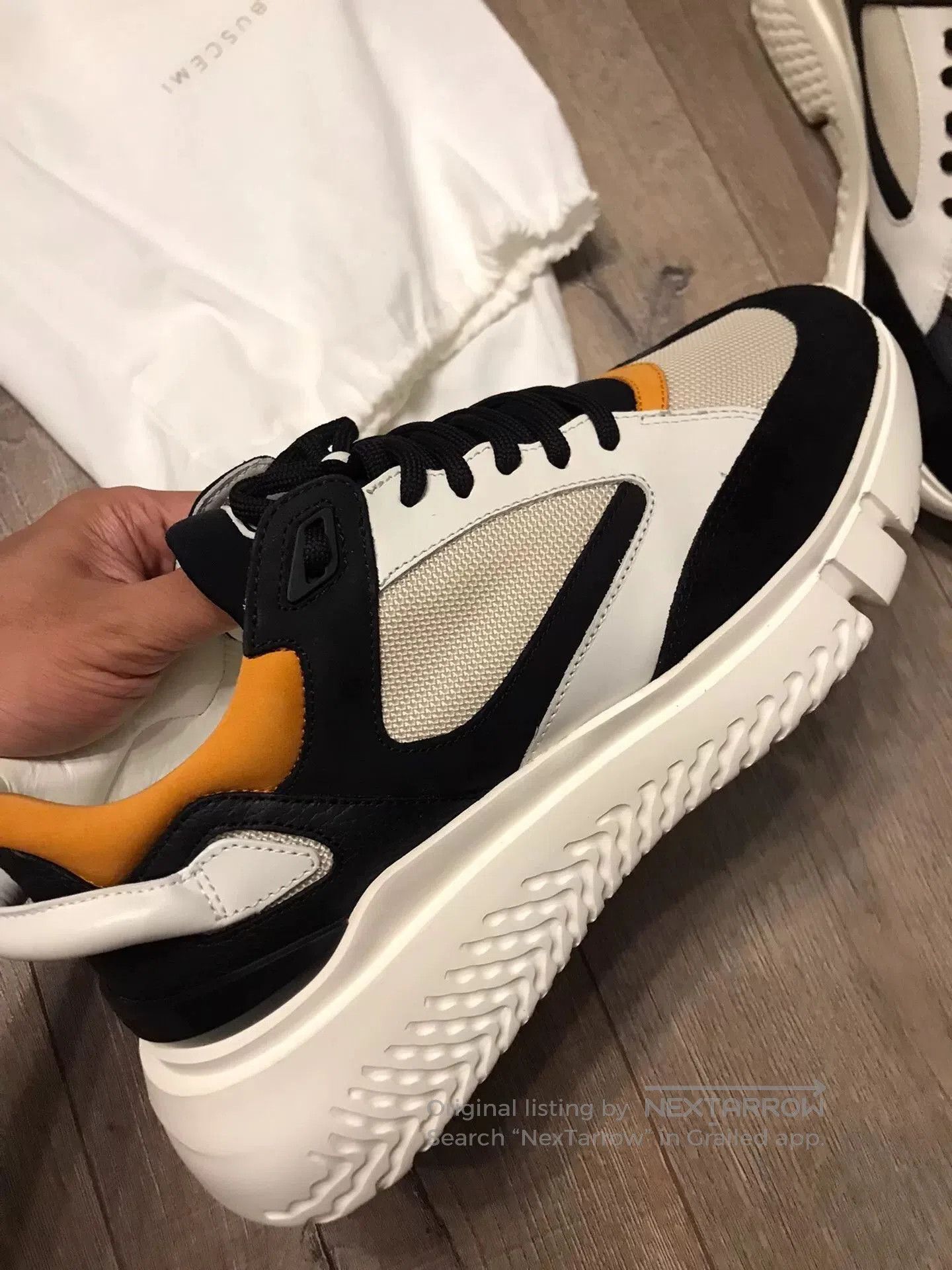 Buscemi Buscemi Thick-Soled Casual Dad Sneakers. Size US 9 / EU 42 - 4 Thumbnail