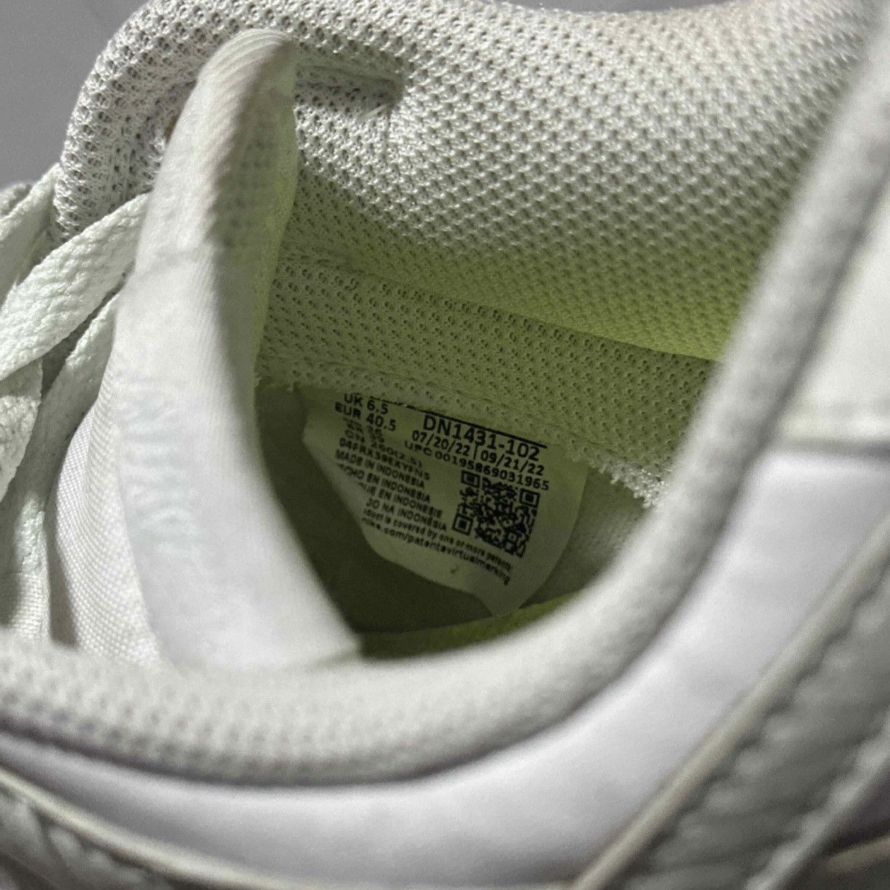 Nike Nike Dunk Low White Mint Size US 9 / IT 39 - 6 Thumbnail