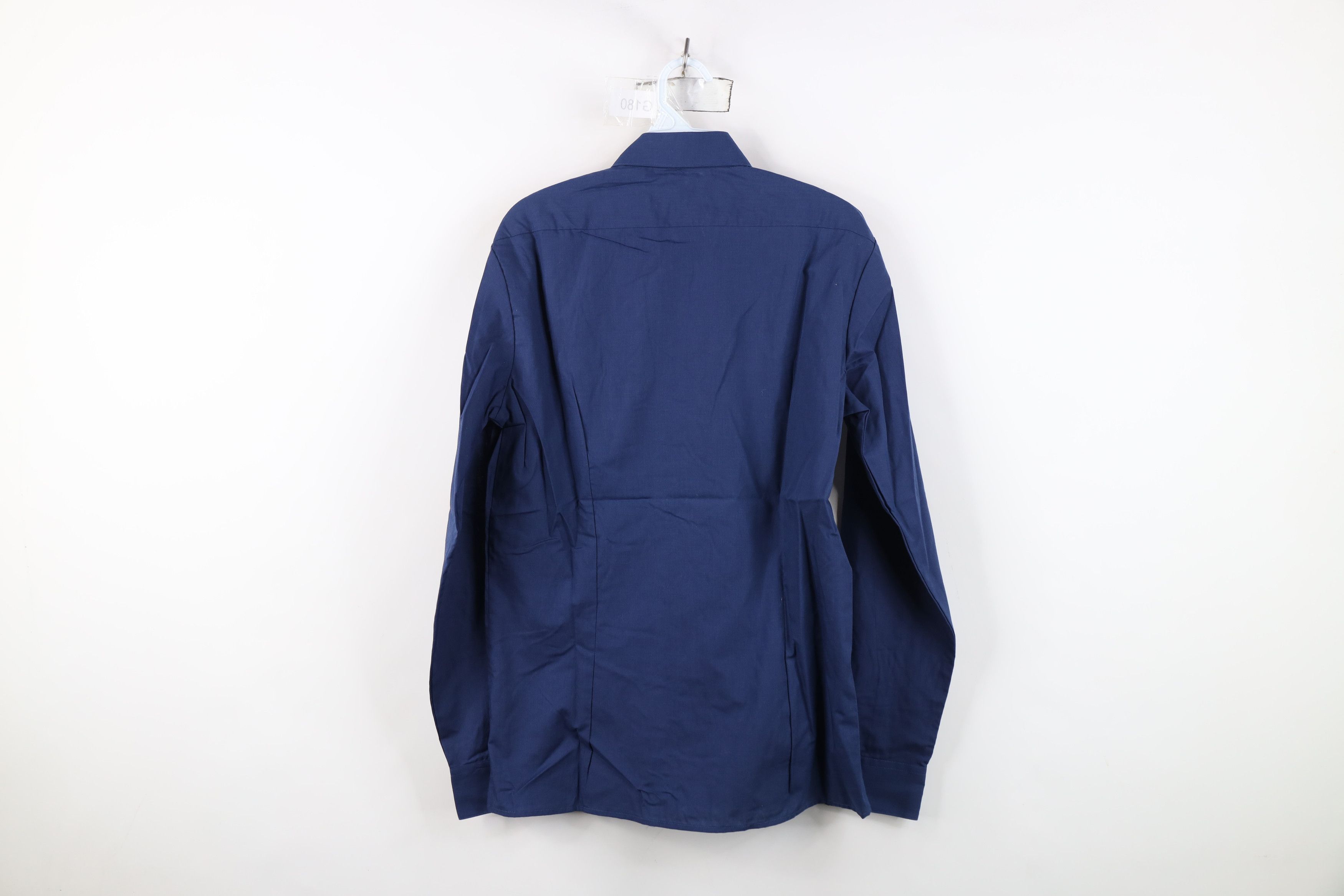 Vintage Deadstock Vintage 80s 90s Streetwear Button Shirt Blue Size US M / EU 48-50 / 2 - 10 Thumbnail