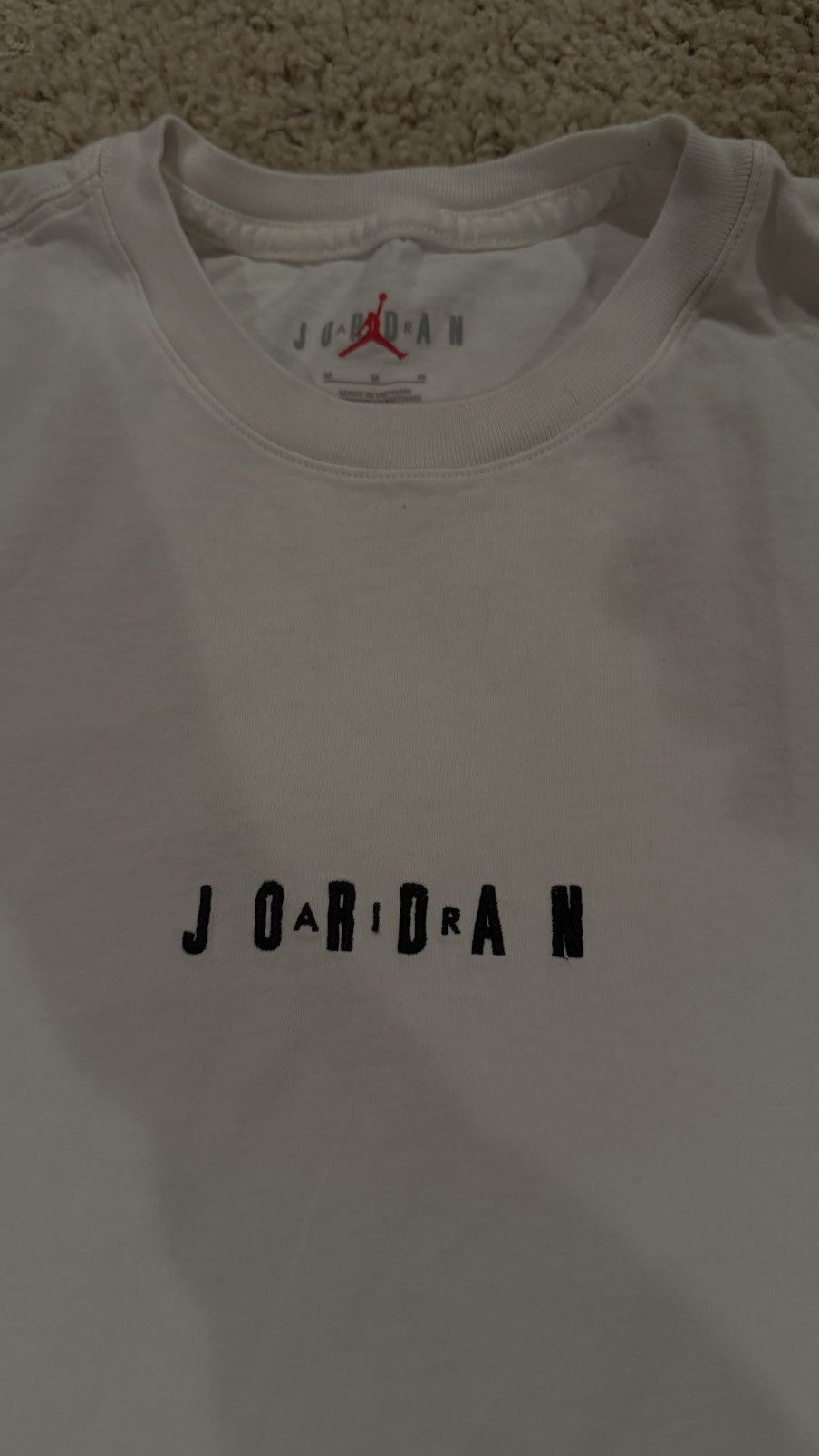 Jordan Brand Nike Air Jordan Logo T Shirt Size US M / EU 48-50 / 2 - 2 Thumbnail