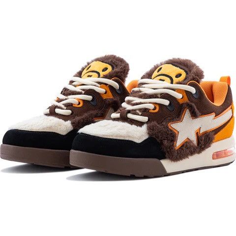 Bape (13) Bape Milo Fur Flipsta Size US 13 / EU 46 - 1 Thumbnail