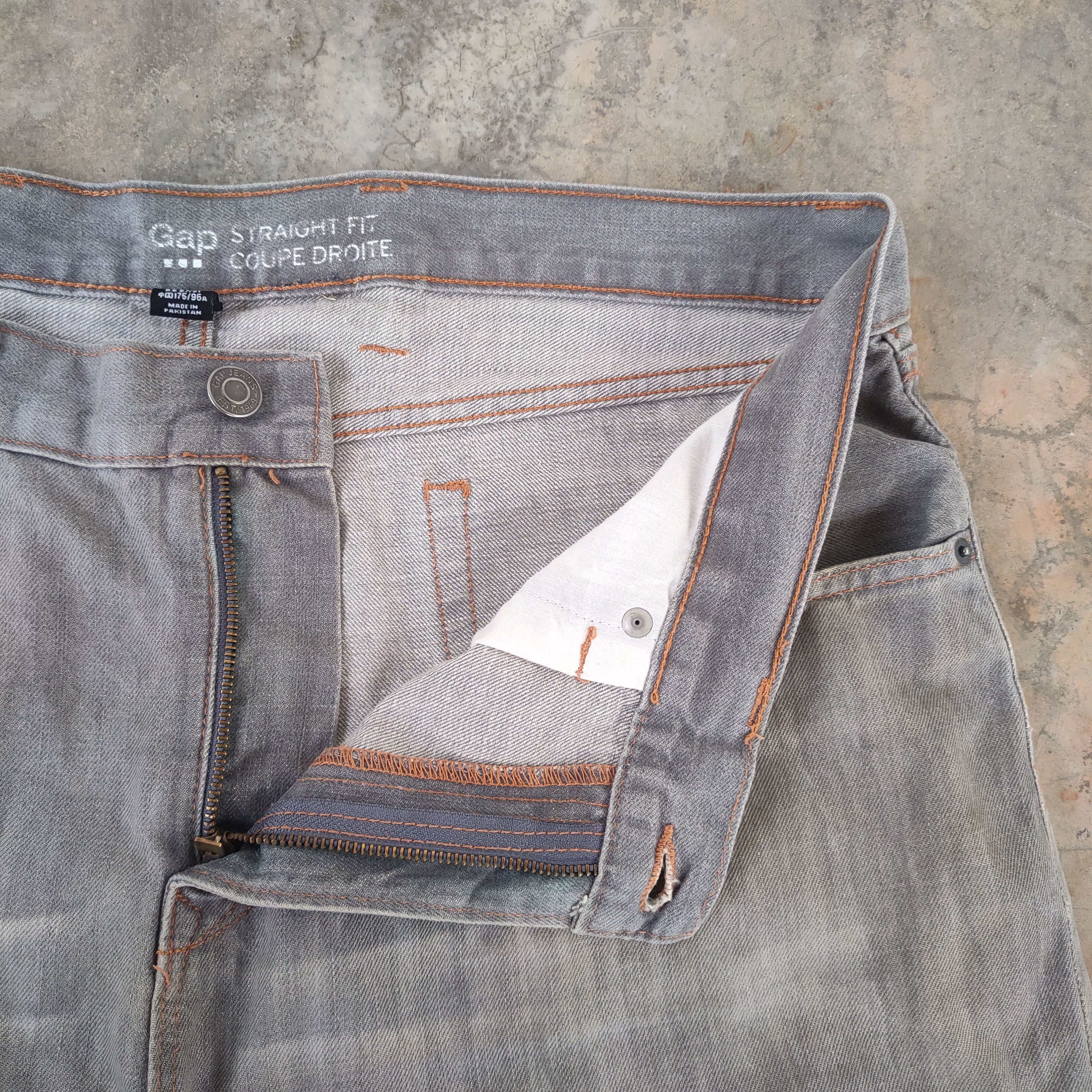 Japanese Brand × Vintage W39 VINTAGE JAPANESE FADED DISTRESSED JEAN PANTS Size US 39 - 6 Thumbnail