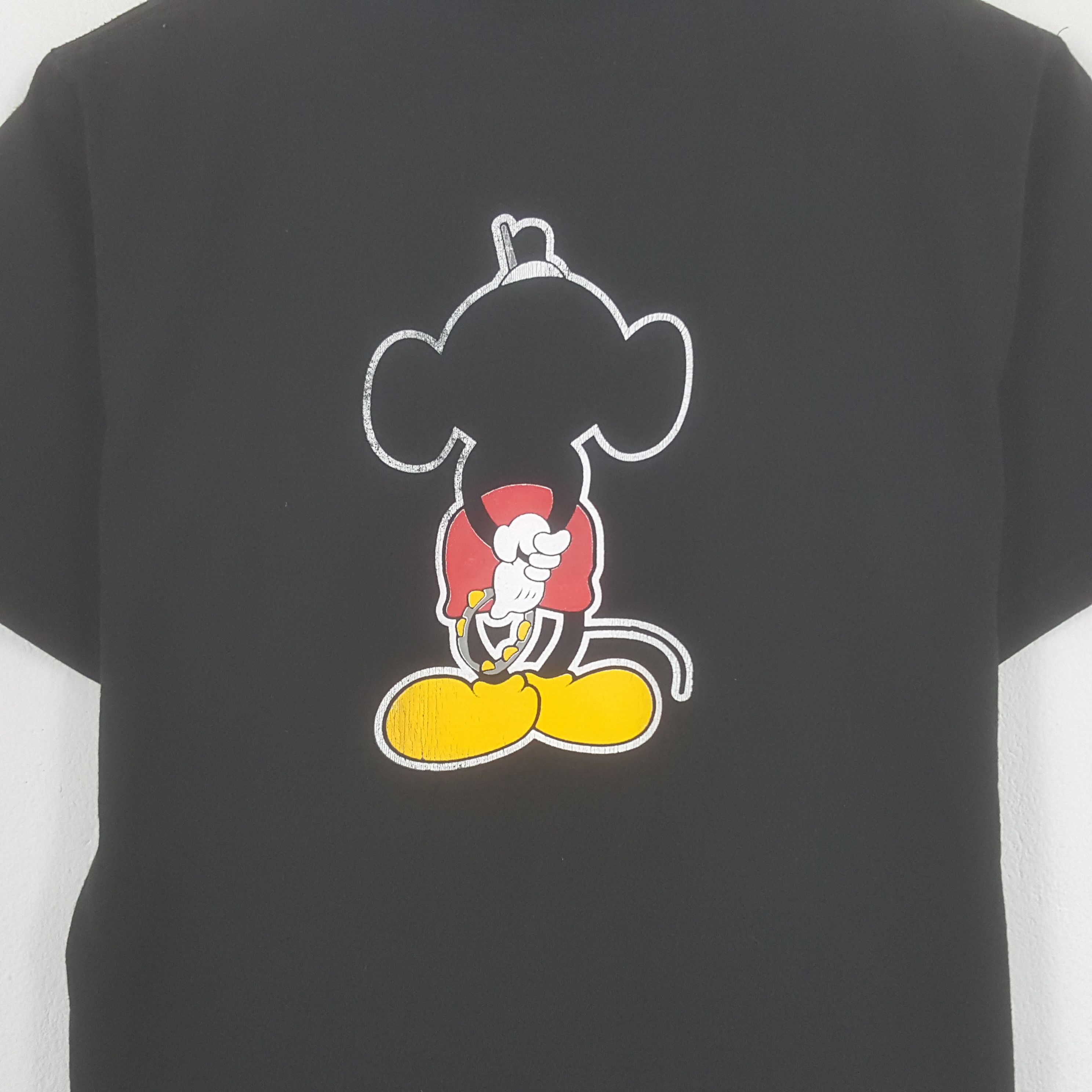 Japanese Brand × Mickey Mouse × Vintage Vintage Mickey Mouse Mirror Design Tshirt Size US M / EU 48-50 / 2 - 4 Thumbnail