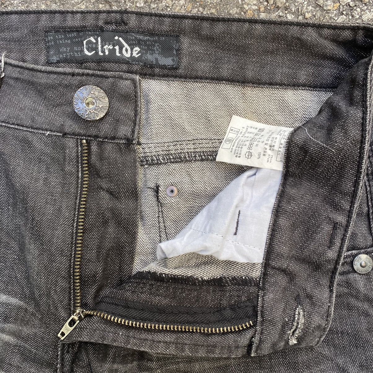 Hysteric Glamour Faded Black Jeans Washed Japanese Clawmark Clride Denim Size US 30 / EU 46 - 5 Thumbnail