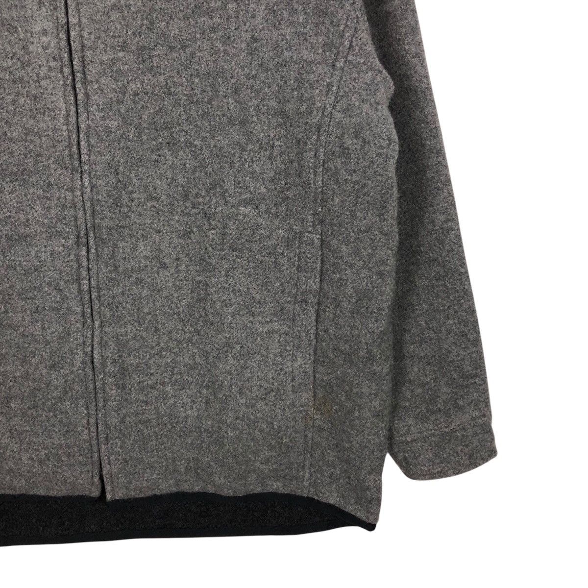 Japanese Brand 📌Rich Grey Wool Zipper Biker Jacket Depleted Issey Miyake Size US M / EU 48-50 / 2 - 6 Thumbnail