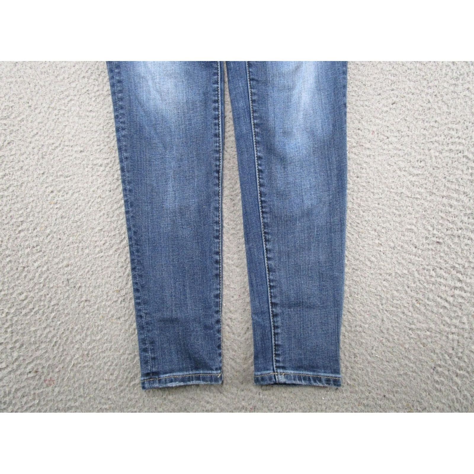 American Eagle Outfitters American Eagle Outfitters Jeans Womens SZ 4 Medium Wash Skinny Jeggings Stretch Denim 5-Pocket Blue Size 27" / US 4 / IT 40 - 2 Thumbnail