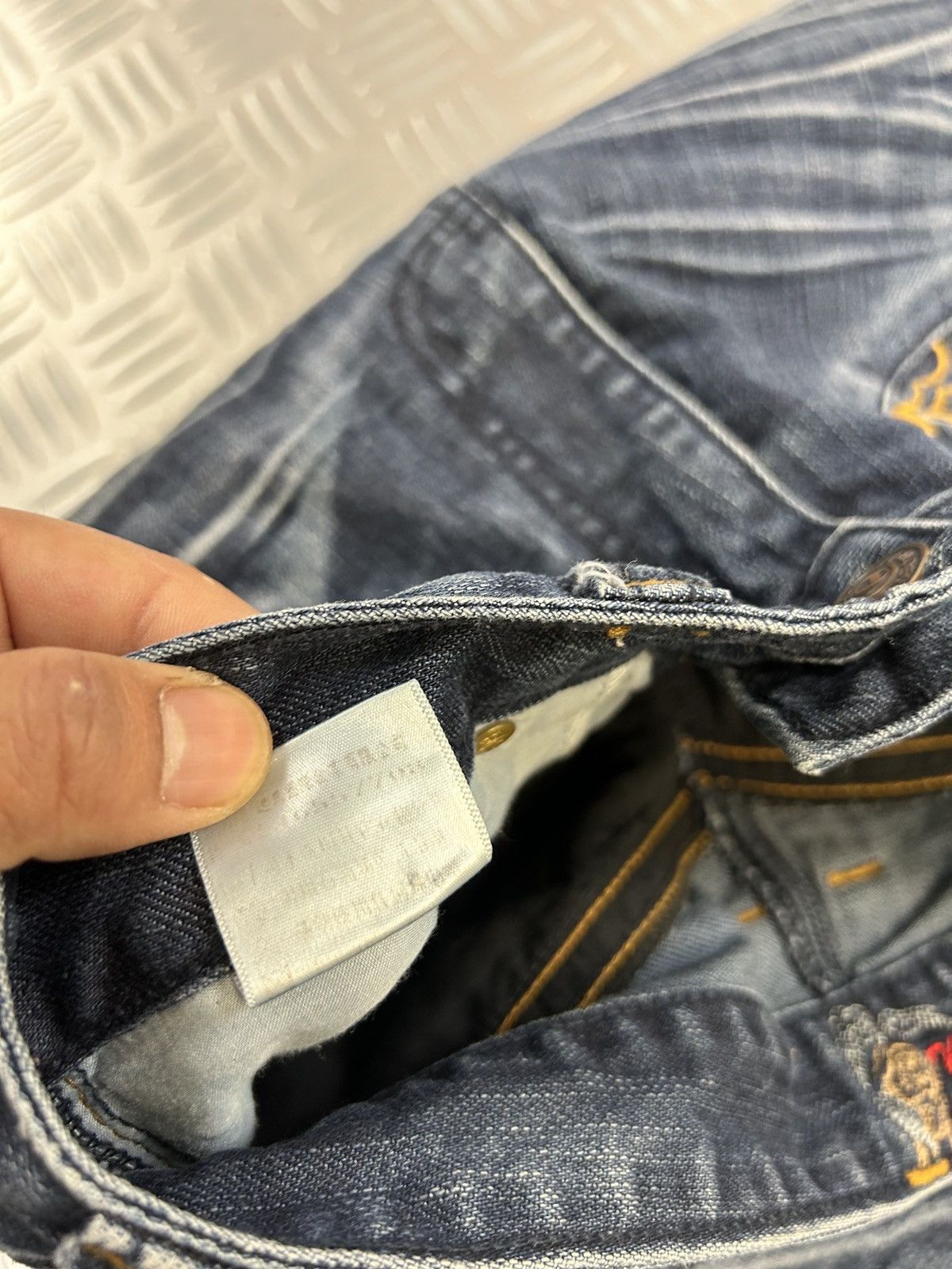 Japanese Brand × Vintage Vintage y2k Denma Fable Jeans Japanese jeans 90s Size US 38 / EU 54 - 6 Thumbnail