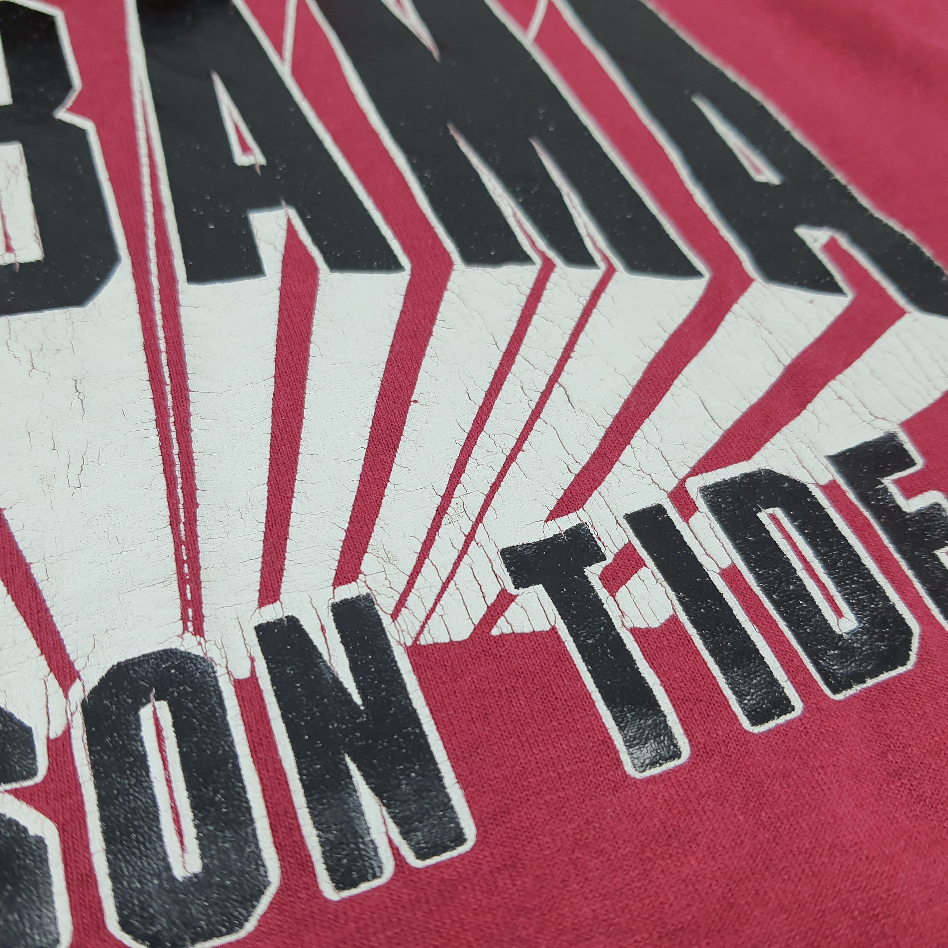 Vintage Vtg 90s Alabama Crimson Tide Tshirt Single Stitch C285N45 Size US L / EU 52-54 / 3 - 10 Thumbnail