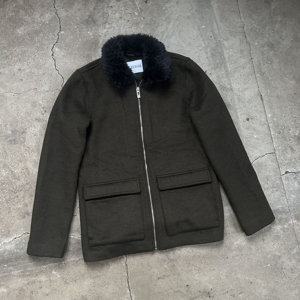 Our Legacy Han København wool air jacket- Dark Green Size US M / EU 48-50 / 2 - 2 Thumbnail