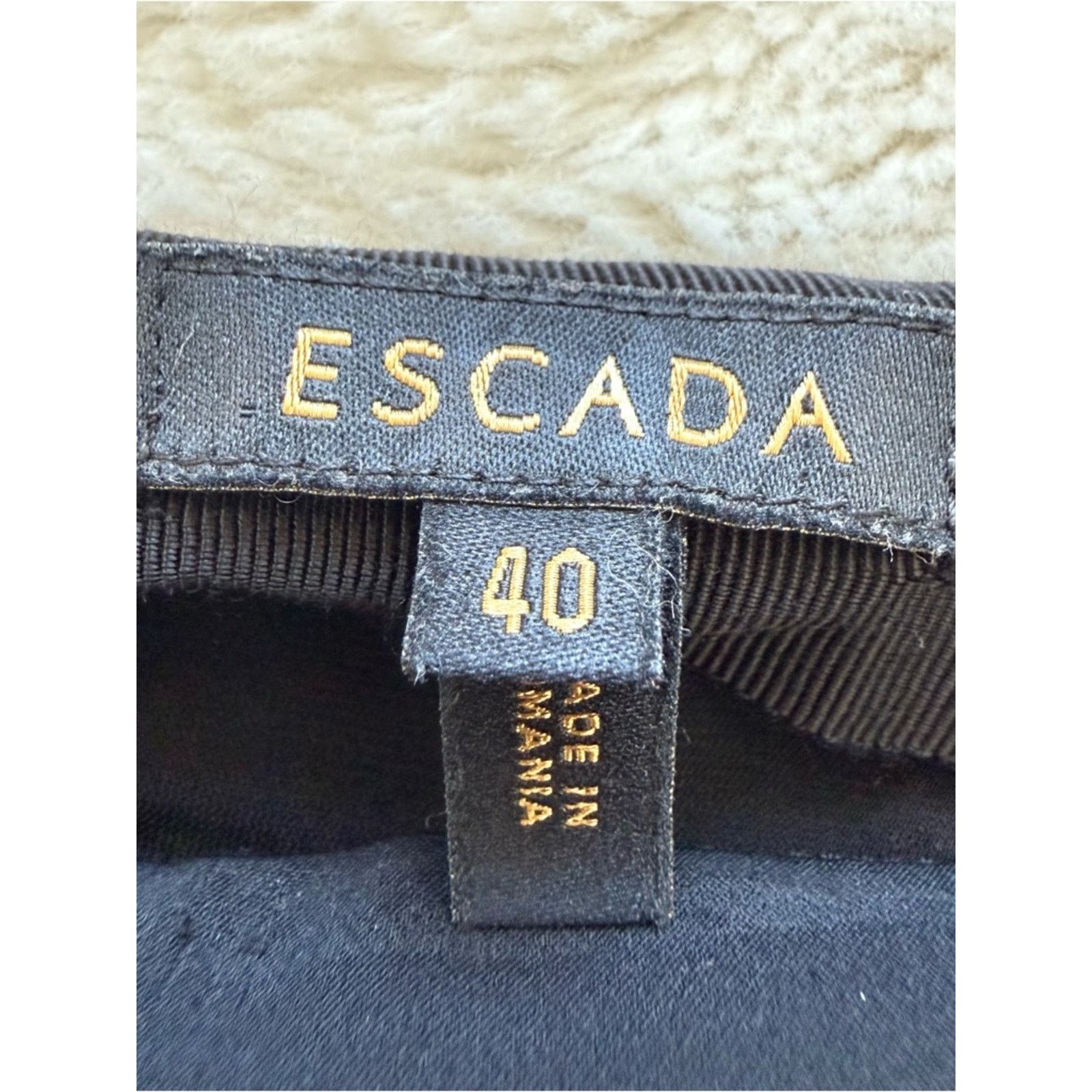 Escada Escada women pants with laces details size 40 or 10 US Size 32" / US 10 / IT 46 - 4 Thumbnail