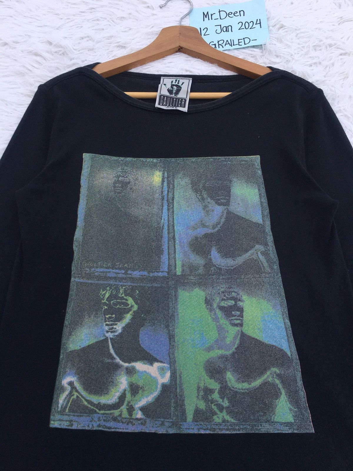 Jean Paul Gaultier Rare Vintage Jean Paul Gaultier Longsleeve Tshirt Size US S / EU 44-46 / 1 - 10 Thumbnail