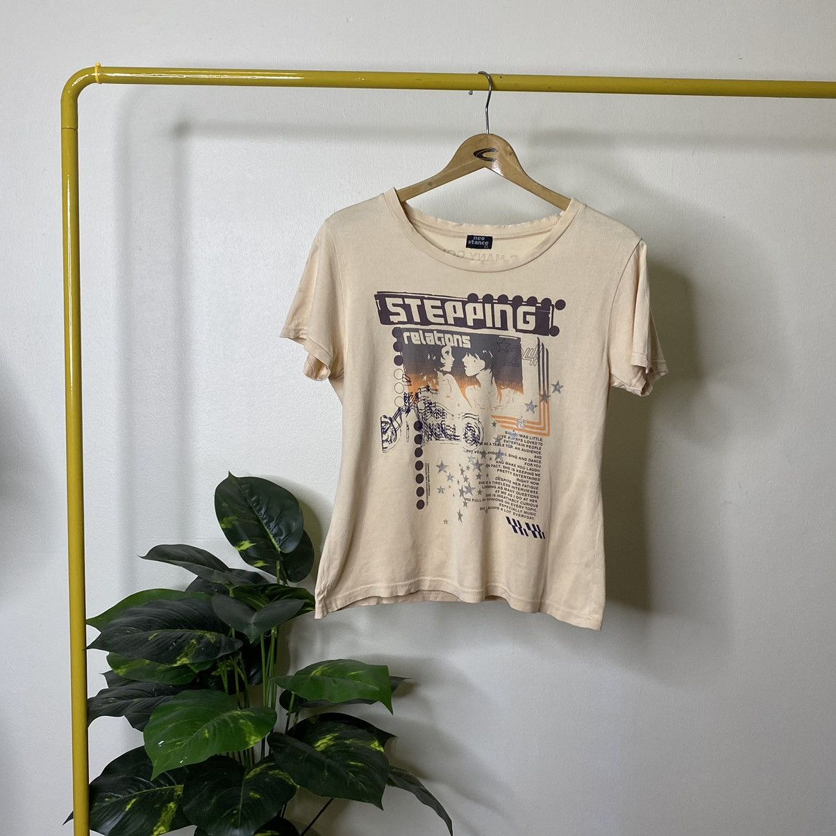 Hysteric Glamour × Japanese Brand Neo Stance Hysteric Glamour Style Distressed T Shirt Size US S / EU 44-46 / 1 - 1 Thumbnail