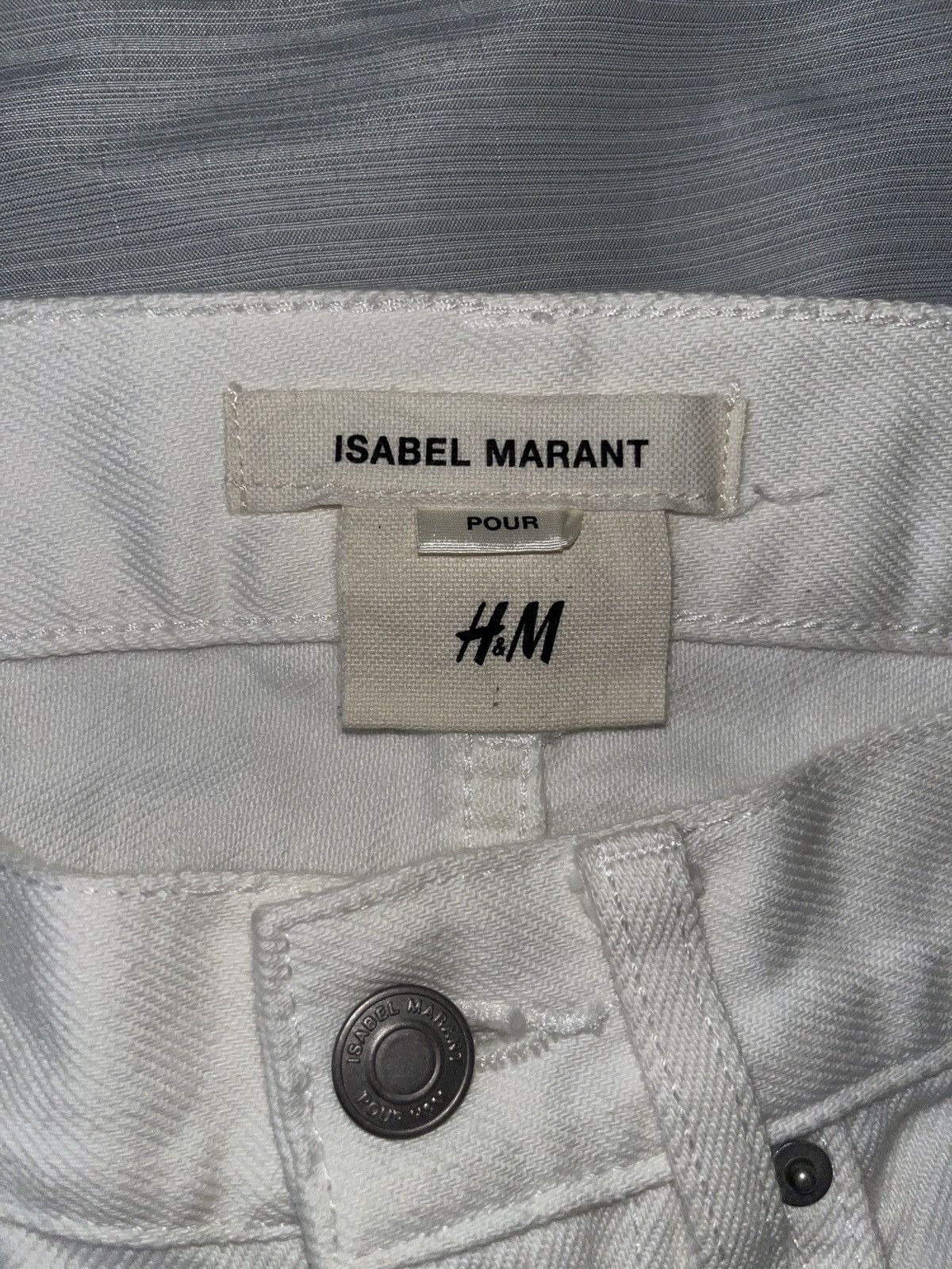 H&M × Isabel Marant H&M Isabel Marant Navajo Design White Pants Size US 29 - 4 Thumbnail