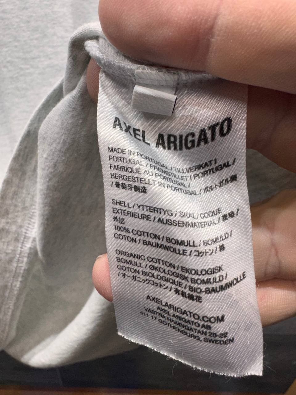 Axel Arigato AXEL ARIGATO Escape Axel T-shirt Organic Cotton Men’s Size L Size US L / EU 52-54 / 3 - 8 Thumbnail