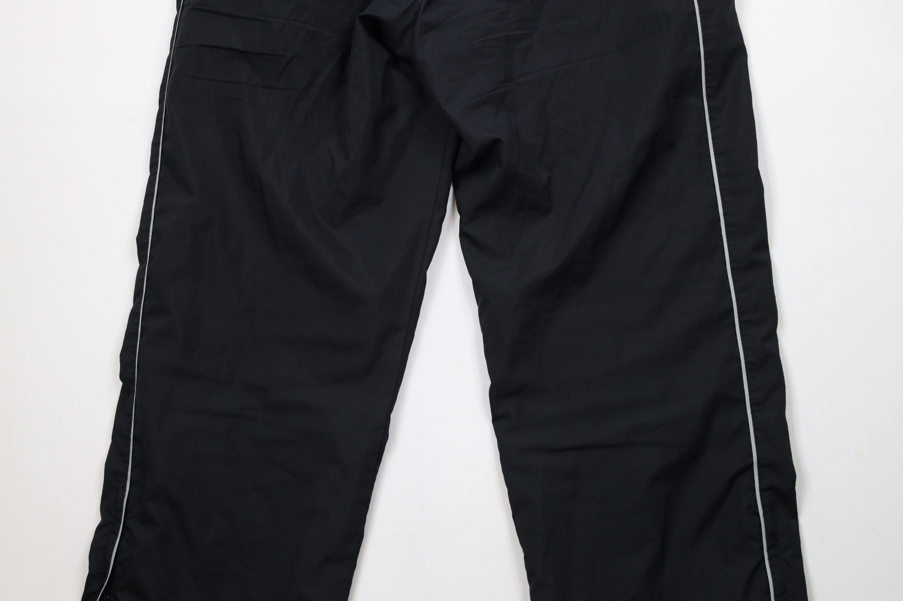 Nike × Vintage Vintage Nike Travis Scott Mini Swoosh Lined Wide Leg Pants Size US 34 / EU 50 - 12 Thumbnail