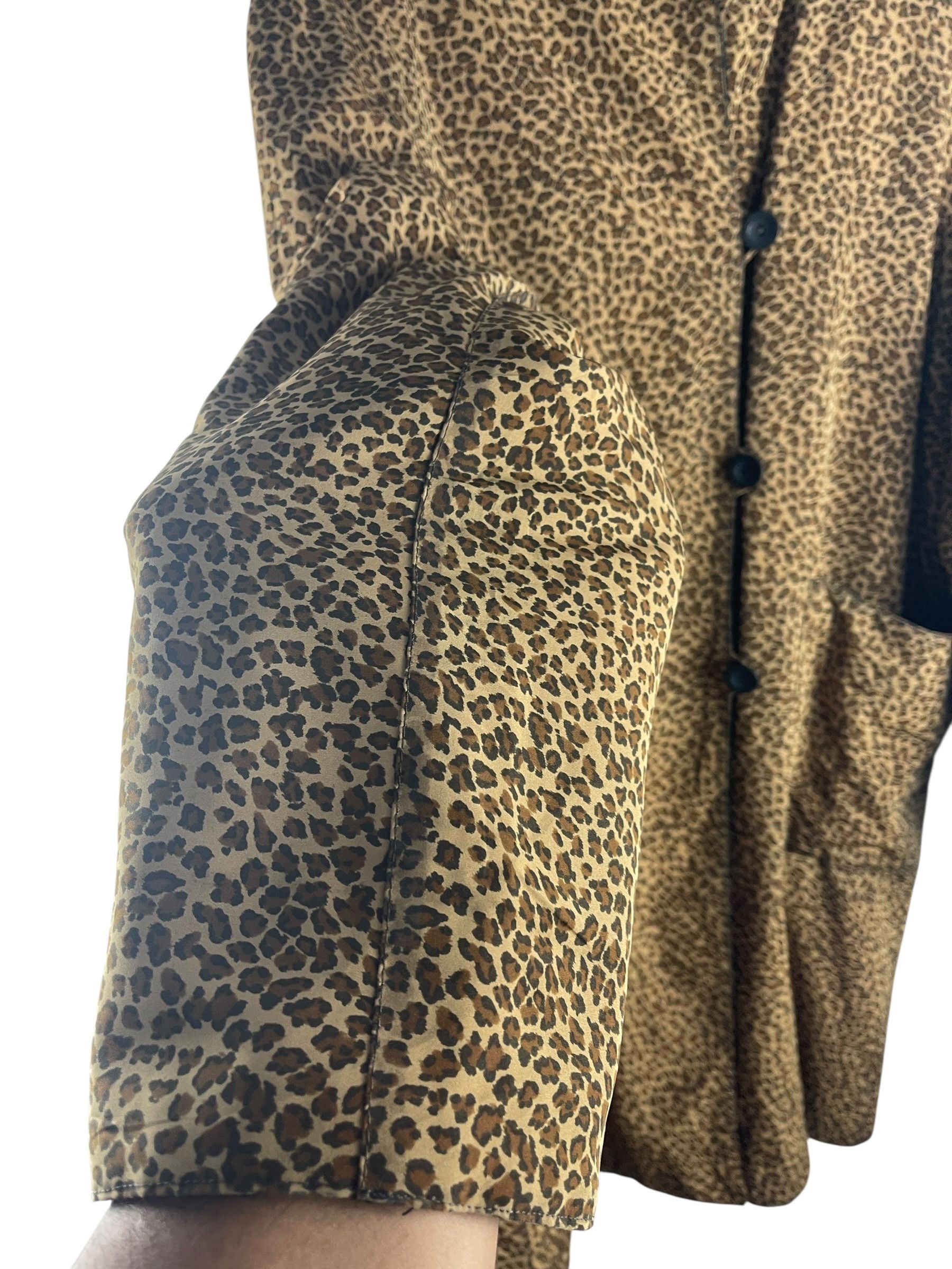 Bottega Veneta Bottega Veneta Leopard Print Hooded Coat Size US M / EU 48-50 / 2 - 6 Thumbnail