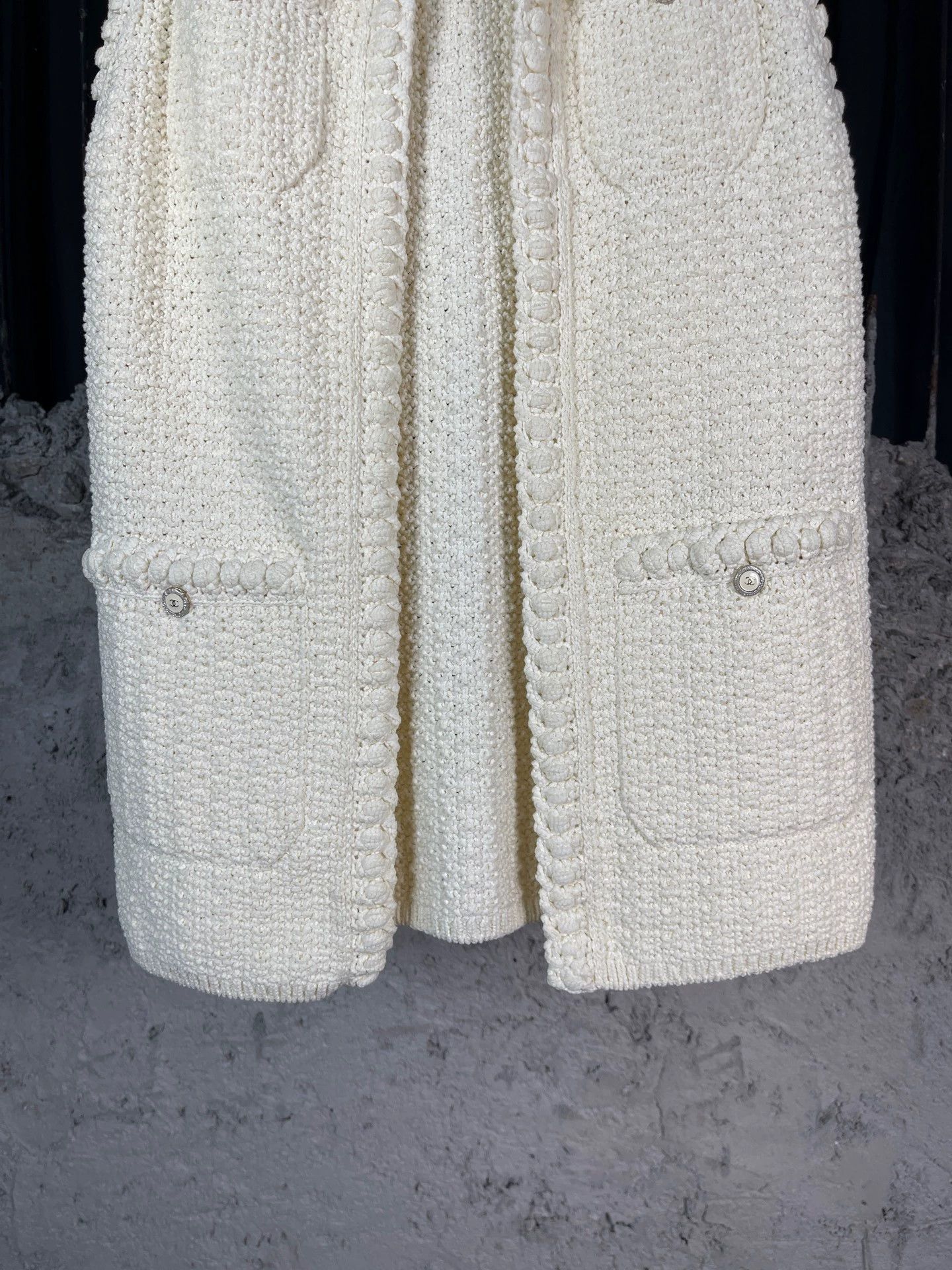 Chanel Chanel Woven Vest Jacket Women's 34 99 New Size XS / US 0-2 / IT 36-38 - 4 Thumbnail
