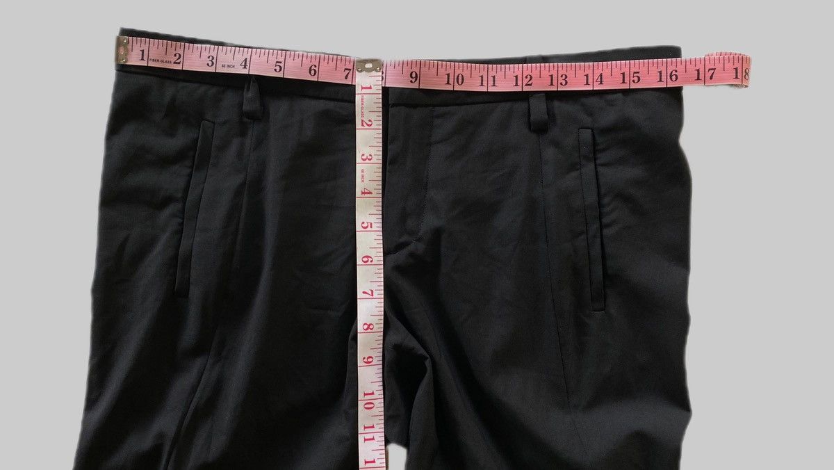Helmut Lang Helmut Lang Body Straight Seamed Wool Pants Size US 32 / EU 48 - 6 Thumbnail