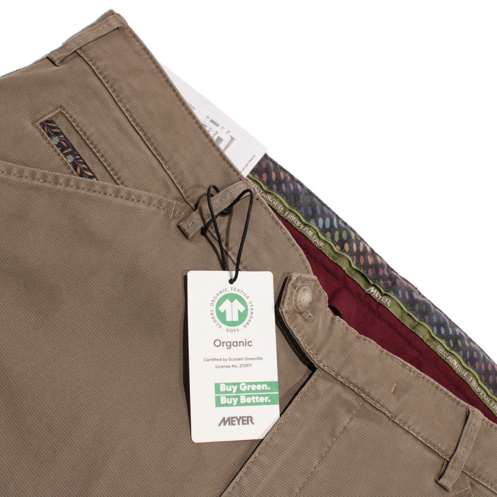 Other Meyer New with tags Chino Size 40 US In Brown Size US 40 / EU 56 - 1 Thumbnail