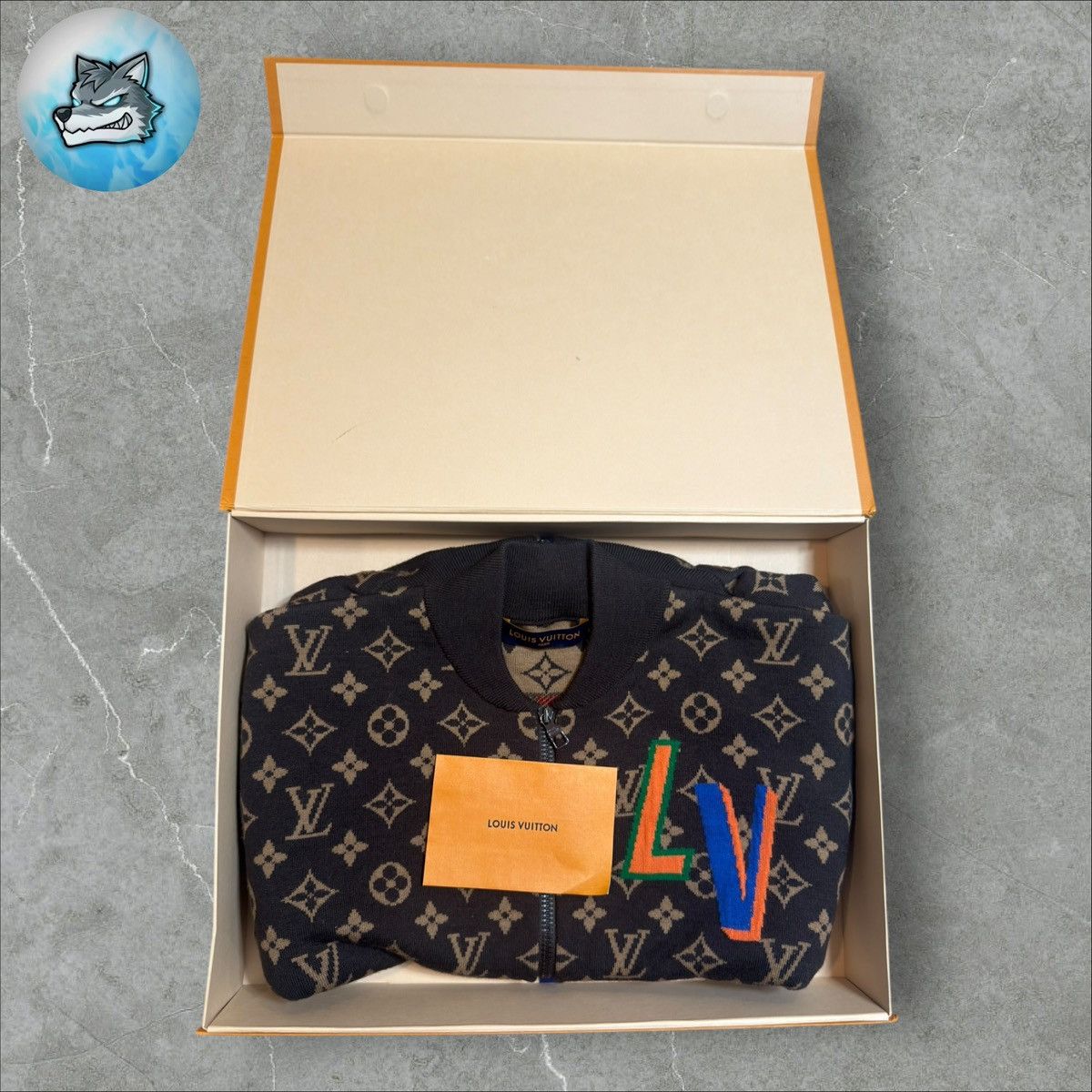 Louis Vuitton × NBA Louis Vuitton x NBA Graphic Blouson Sweater size Large Size US L / EU 52-54 / 3 - 15 Thumbnail