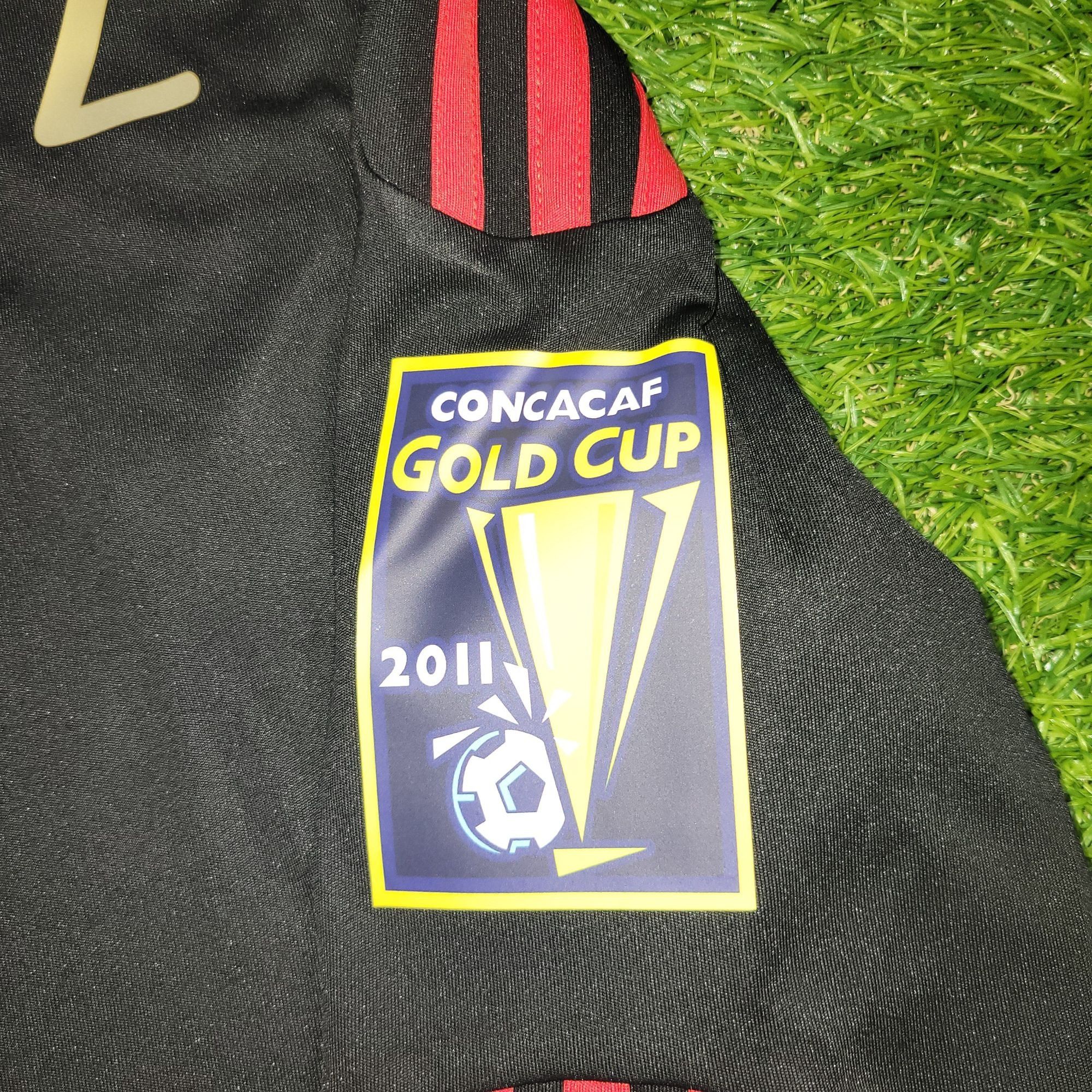 Adidas Marquez Mexico 2011 GOLD CUP FINAL Soccer Away Jersey M Size US M / EU 48-50 / 2 - 4 Thumbnail