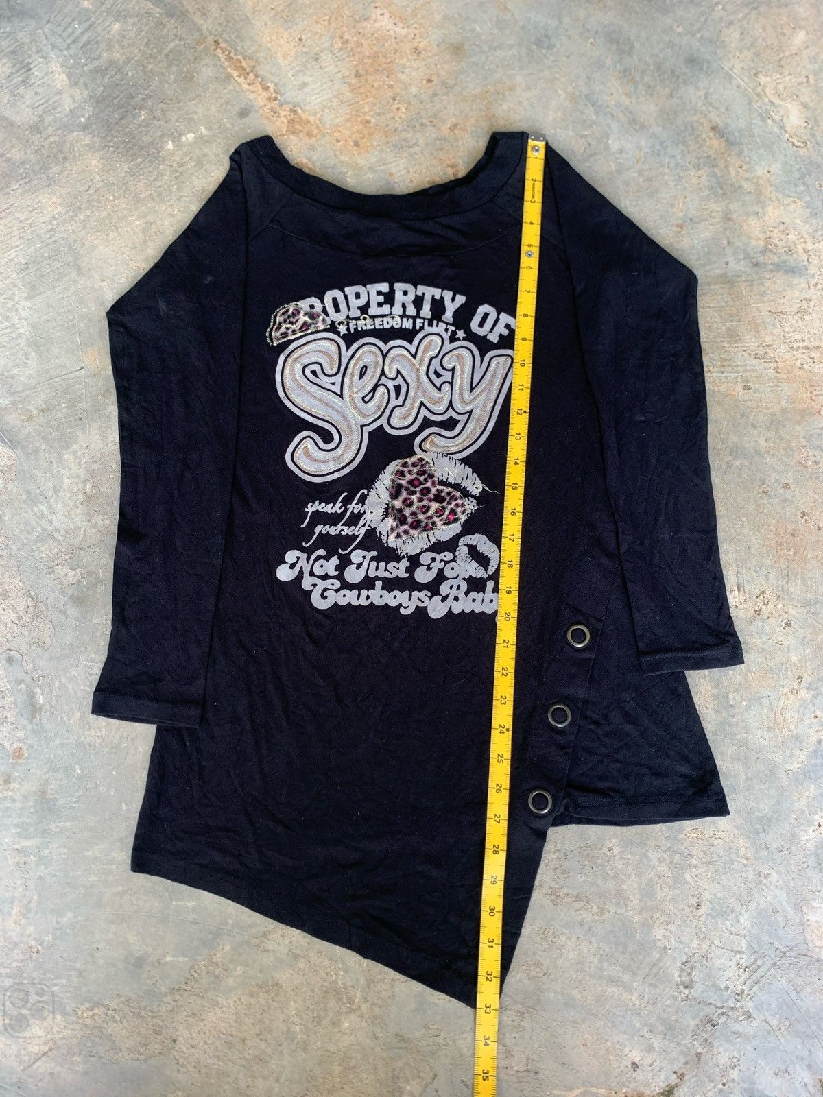 Vintage Y2k Sexy Ifsixwasnine Punk style Longslevee Size ONE SIZE - 6 Thumbnail