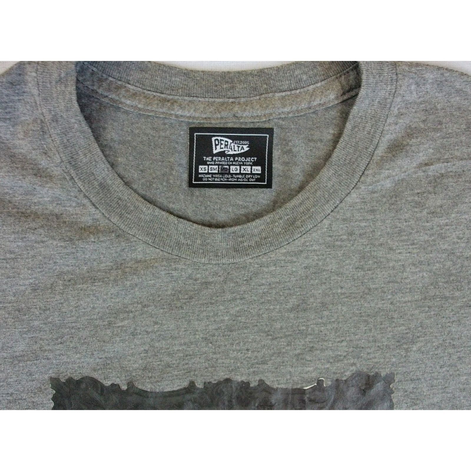 Etro Nike M. Tony Peralta Art T Shirt Mens M Gray Cotton/Polyester Short Sleeve Crew Neck Hip Hop 2020s Slim Fits The Peralta Project Size US M / EU 48-50 / 2 - 5 Thumbnail