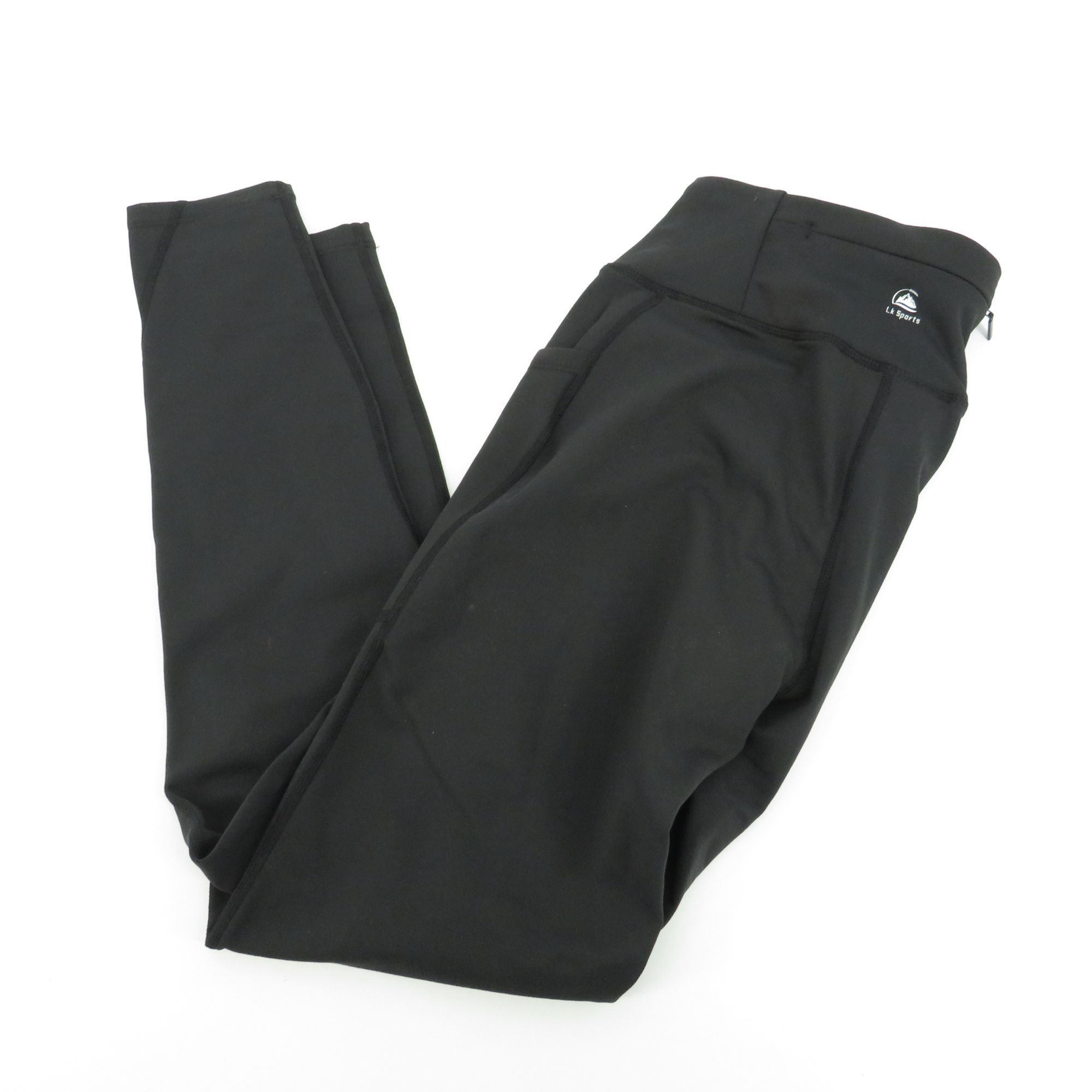 Other LK Sports Women's Black Fleece Lined Leggings High Waisted Size 24" / US 00 / IT 34 - 1 Thumbnail