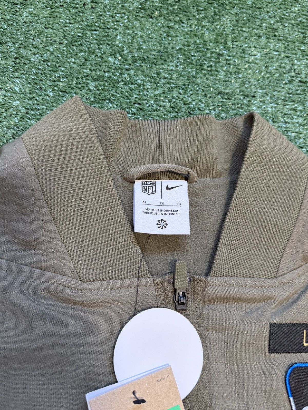 Nike Detroit Lions Men XL Nike NFL Salute to Service Full Zip Size US XL / EU 56 / 4 - 4 Thumbnail