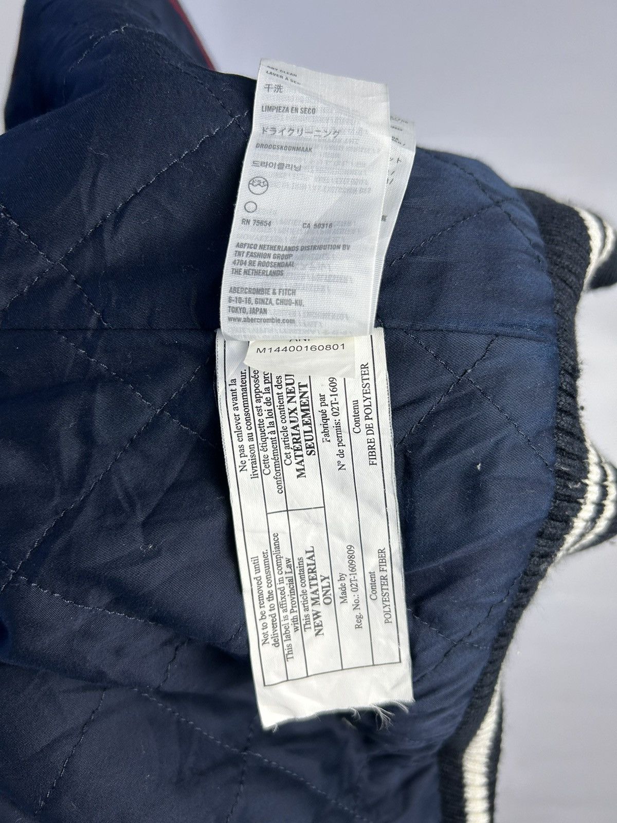 Abercrombie & Fitch ABERCROMBIE & FITCH NEW YORK WOOL JACKET Size US M / EU 48-50 / 2 - 6 Thumbnail