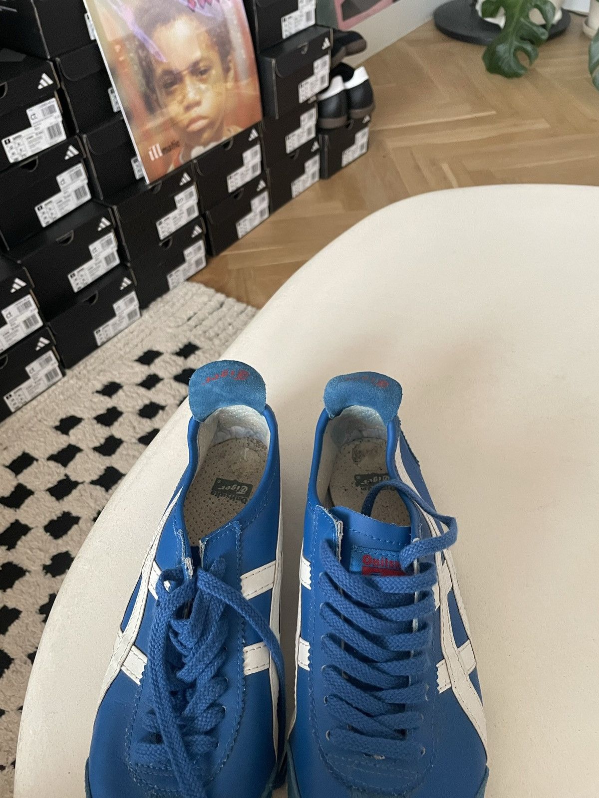 Onitsuka Tiger Asics Onitsuka Tiger OG Sneakers Leather Blue Vintage Y2k Size US 8.5 / EU 41-42 - 5 Thumbnail