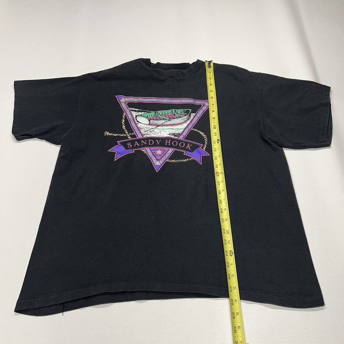 Delta × Vintage VTG Sandy Hook Tee Shirt Beach New Jersey Single Stitch Size US XL / EU 56 / 4 - 13 Thumbnail