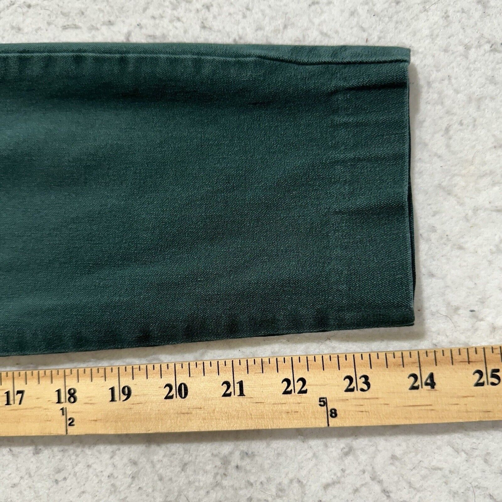 Old Navy Old Navy Pixie 4 Mid Rise Pants Dark Green Stretch (28x24) Size 27" / US 4 / IT 40 - 13 Thumbnail