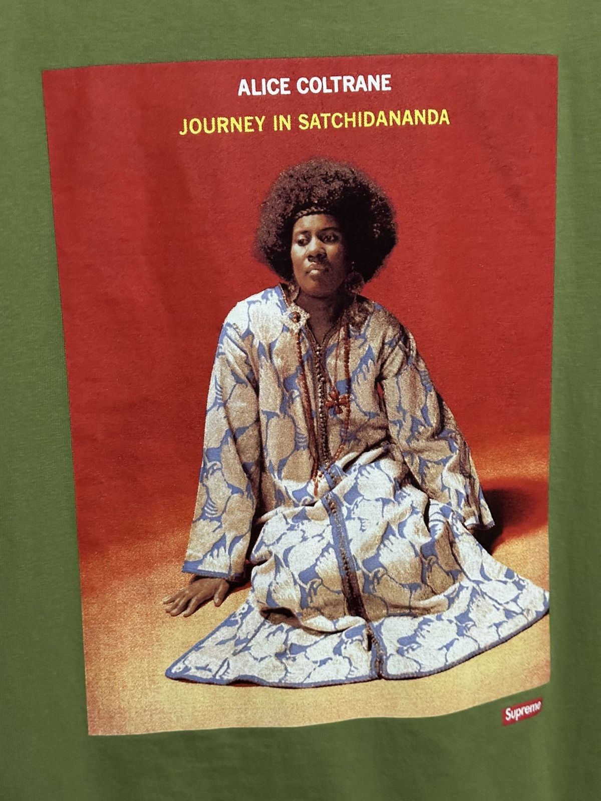 Supreme Supreme Alice Coltrane Satchidananda Tee Size US S / EU 44-46 / 1 - 2 Thumbnail