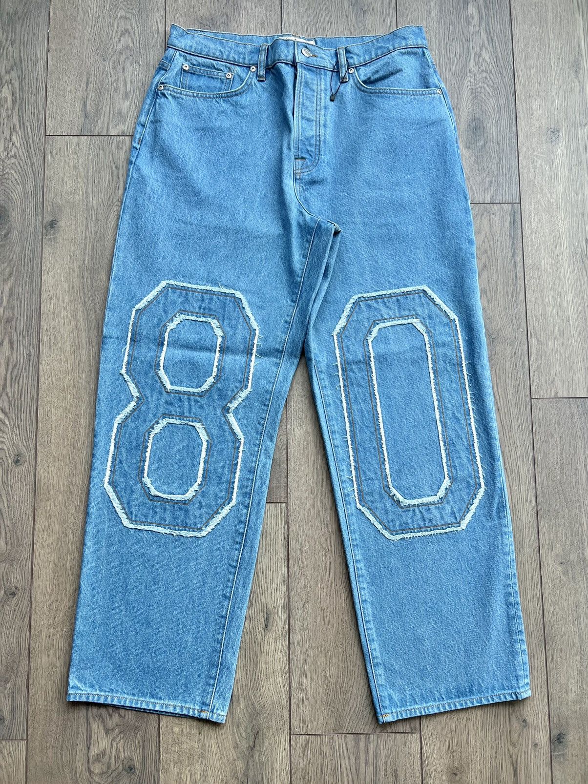 Stussy *UNRELEASED SAMPLE* Stussy 80 Denim Big Ol Jean Size US 32 / EU 48 - 1 Thumbnail