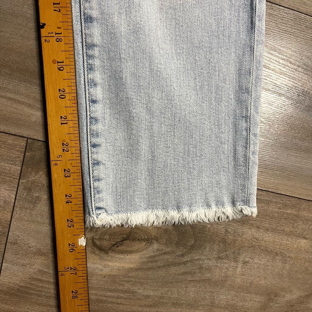 Anthropologie Point Sur by J Crew High Rise Slim Boyfriend Distressed Jean Size 27" / US 4 / IT 40 - 6 Thumbnail