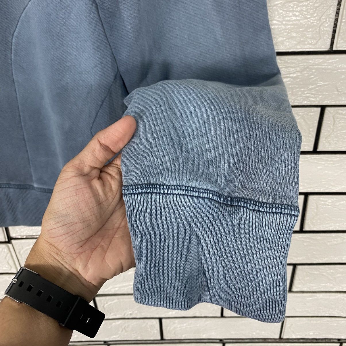 Japanese Brand Vintage Indigo Sweatshirt Half Button Fat Face Size US L / EU 52-54 / 3 - 13 Thumbnail