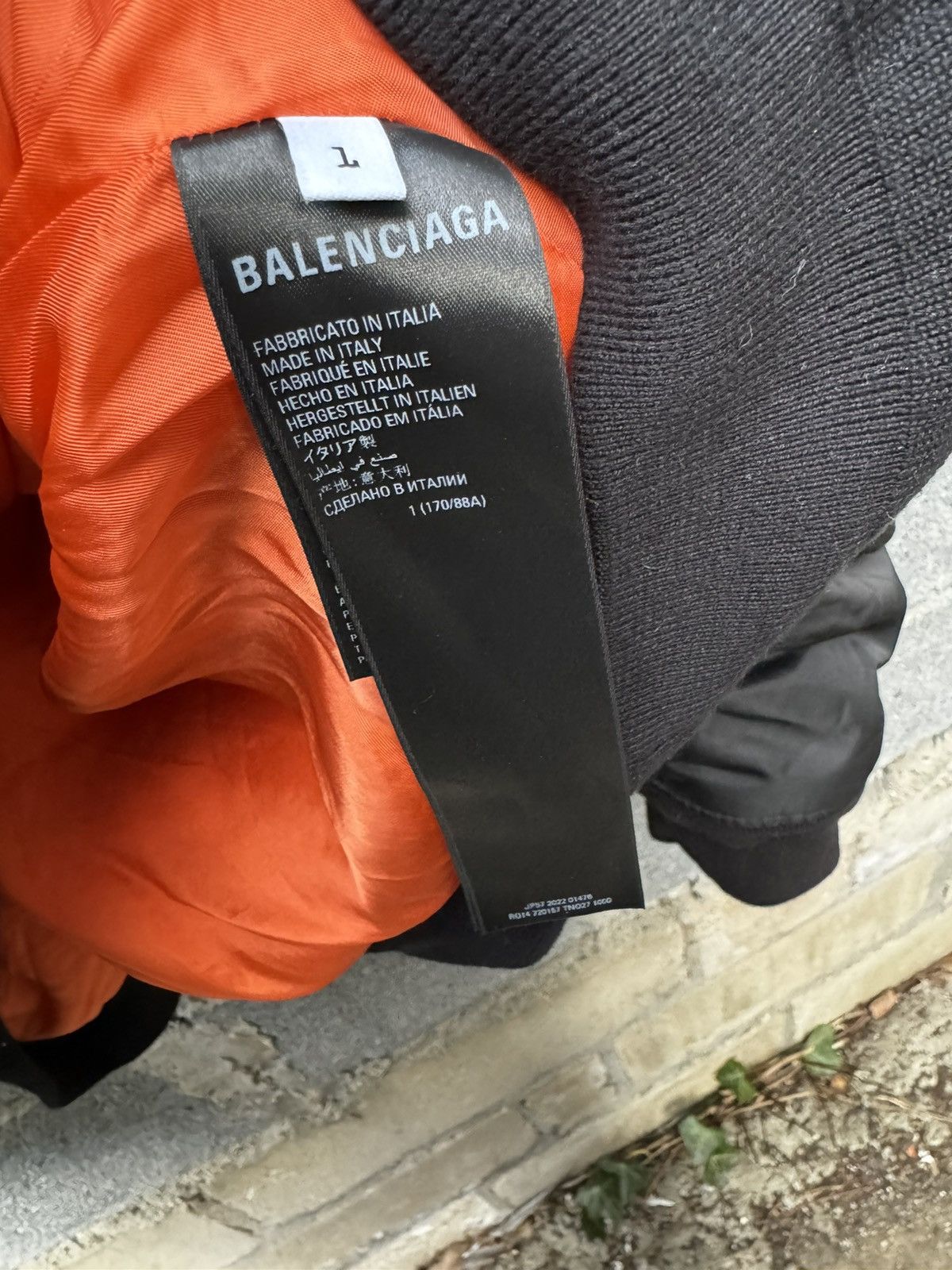 Balenciaga FW22 Balenciaga Pullover Bomber Size US S / EU 44-46 / 1 - 8 Thumbnail