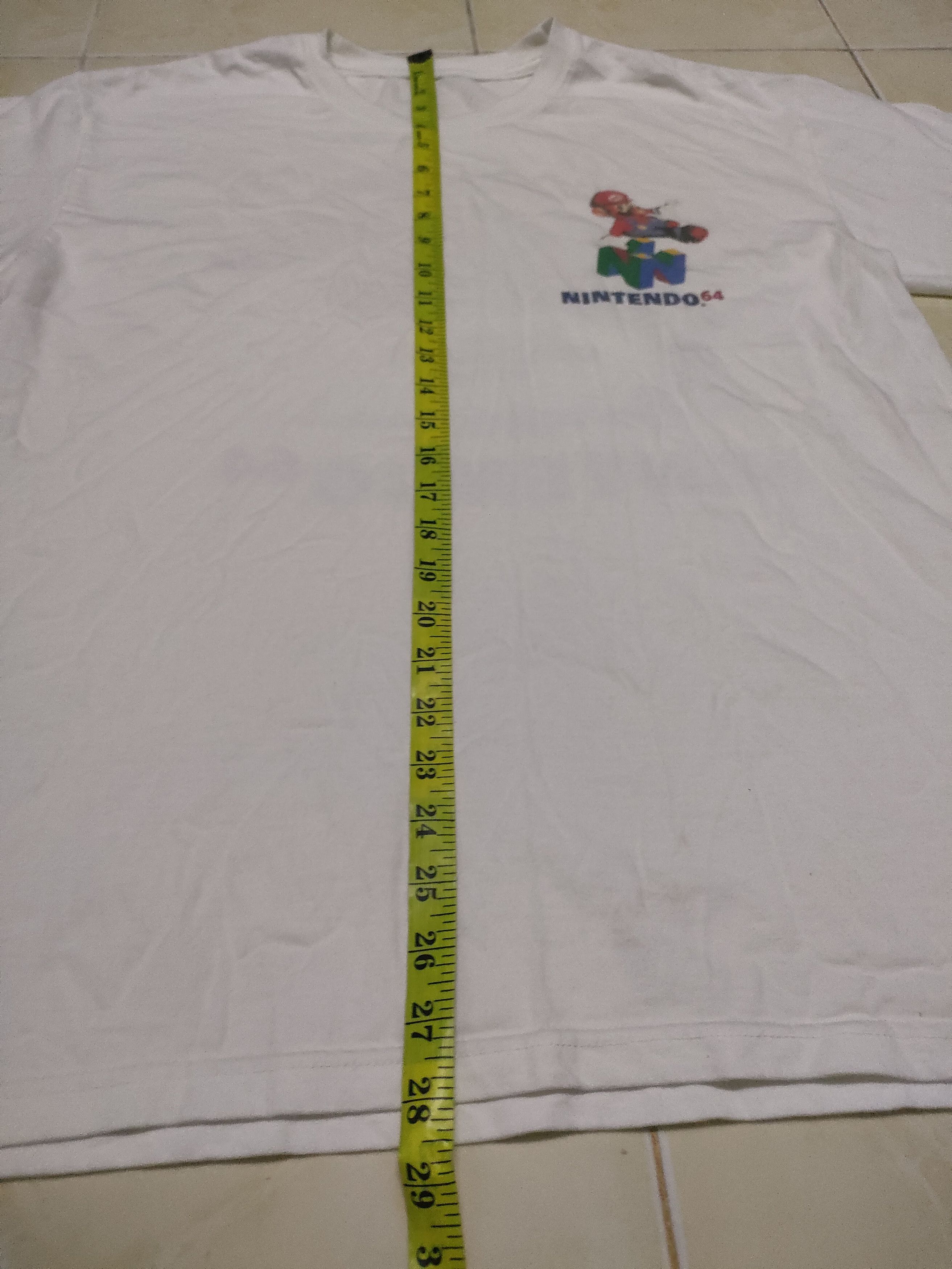 Nintendo × Vintage Vintage 90's Nitendo 64 Super Mario Video Game Movie Size US XL / EU 56 / 4 - 6 Thumbnail