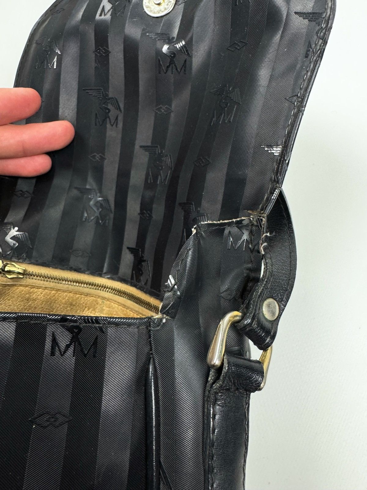 Maison Mollerus Maison Mollerus Suisse Black Mini Bag Size ONE SIZE - 12 Thumbnail