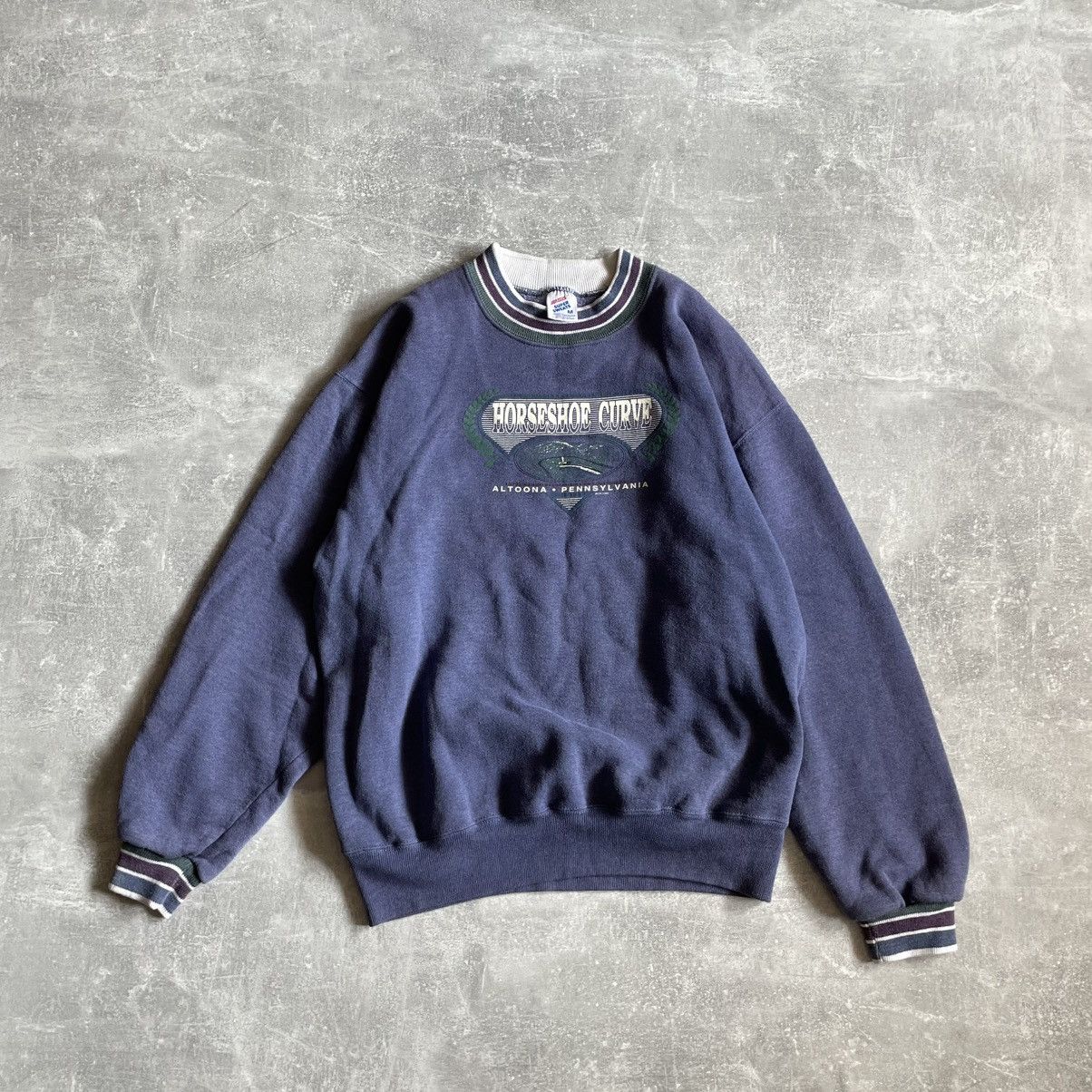 Other Vintage 90s University Pennsylvania Crew Altoona sweatshirt Size US M / EU 48-50 / 2 - 1 Thumbnail