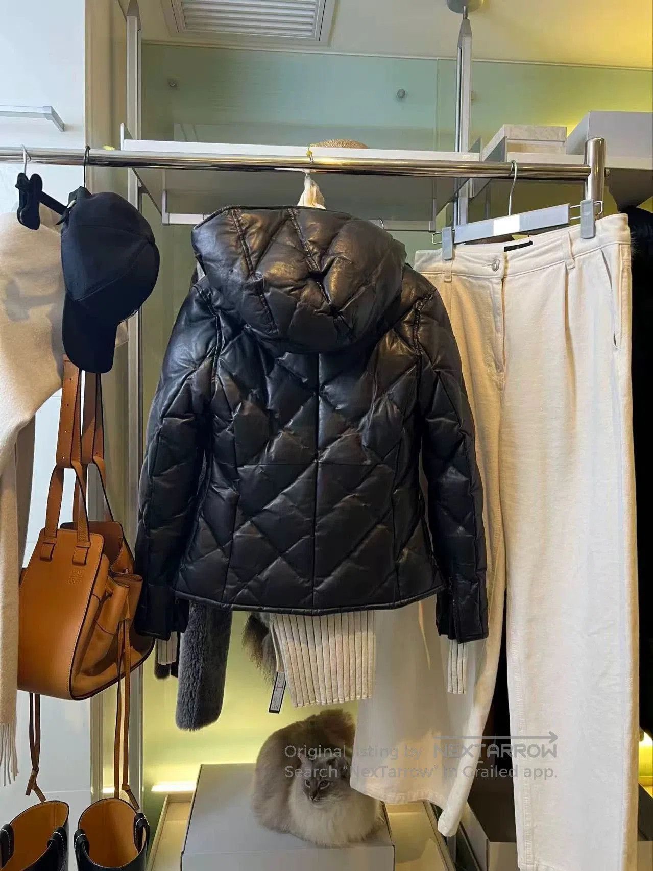 Isamu Katayama Backlash Black Quilted Puffer Jacket Size S. Size US L / EU 52-54 / 3 - 3 Thumbnail