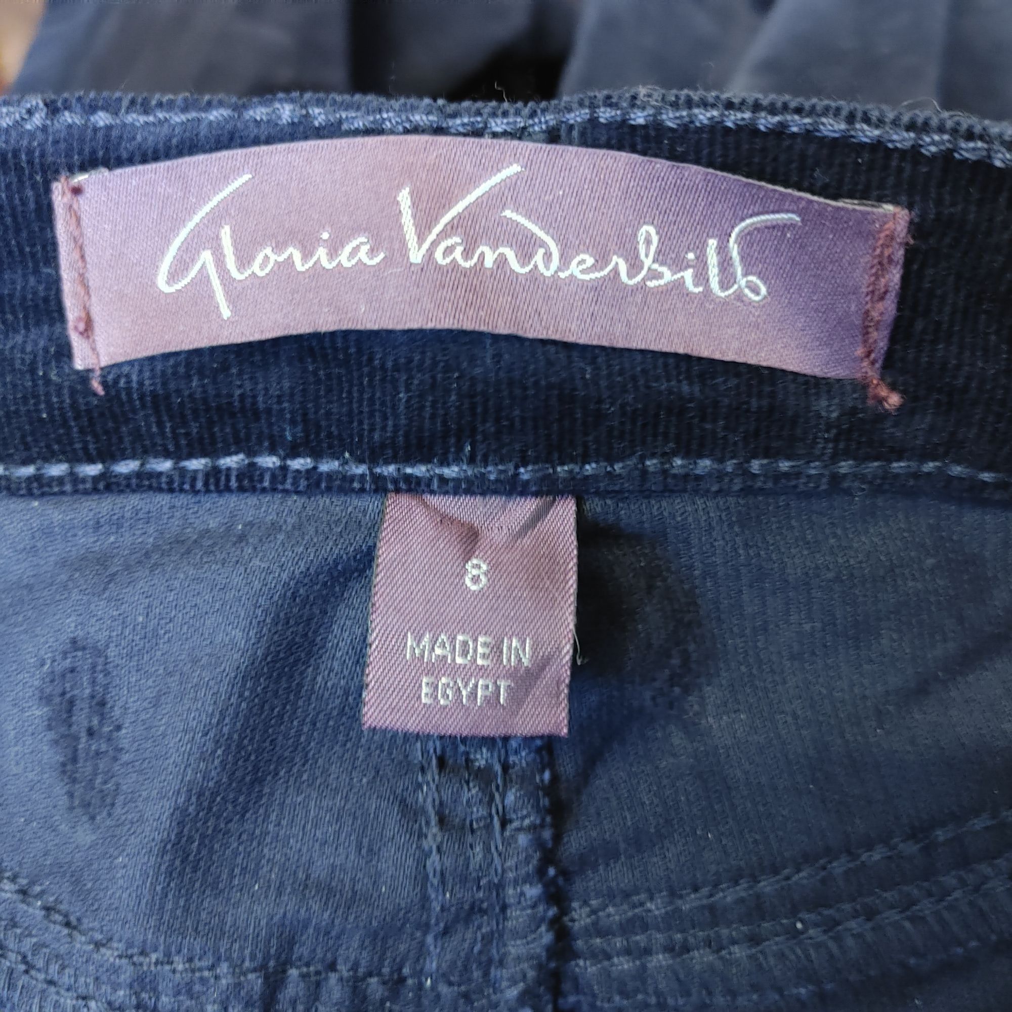 Gloria Vanderbilt NWT GLORIA VANDERBILT Womens 8 Dark Blue Amanda Best Fitting Size 30" / US 8 / IT 44 - 3 Thumbnail