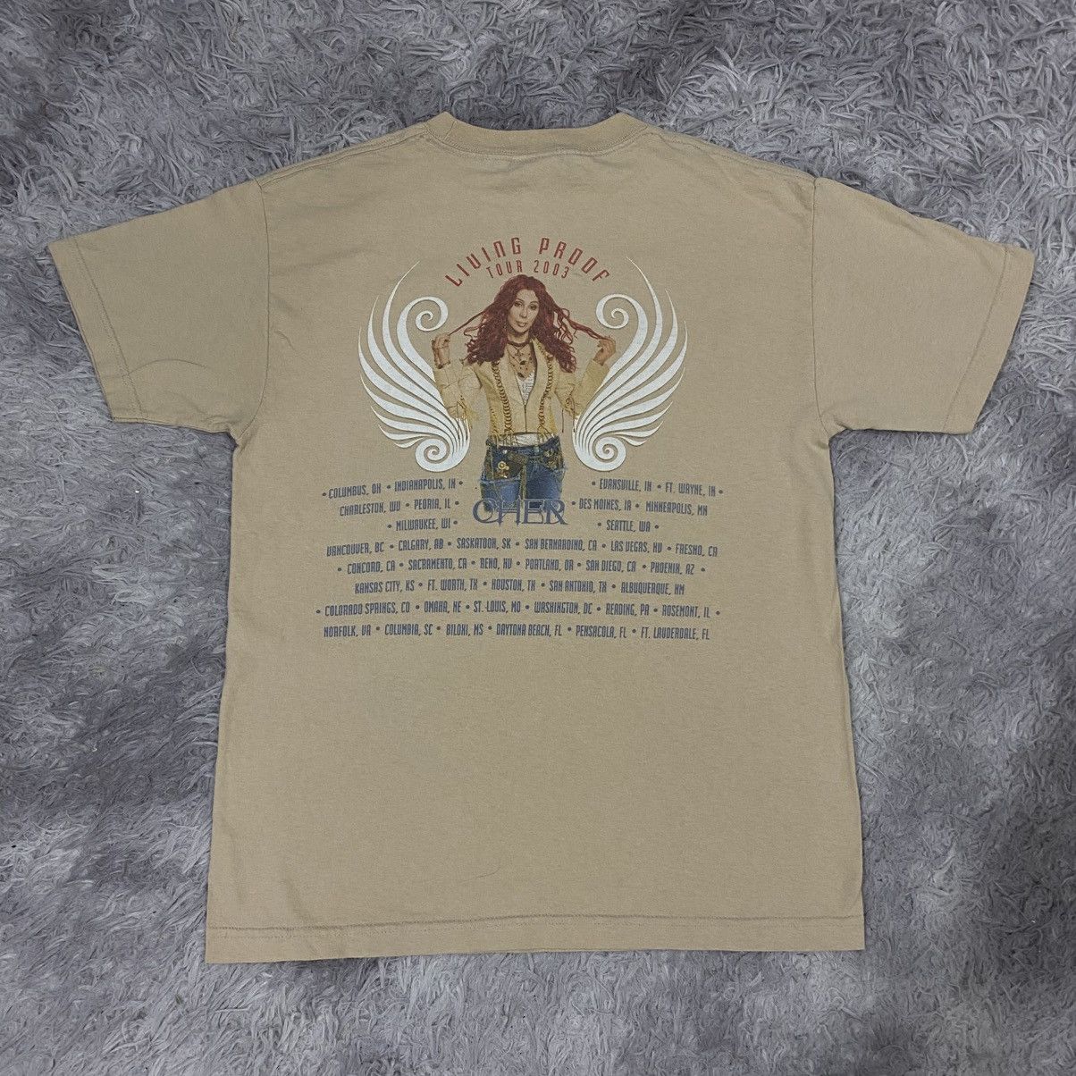 Band Tees Vintage Y2K Cher tour Size US M / EU 48-50 / 2 - 2 Thumbnail