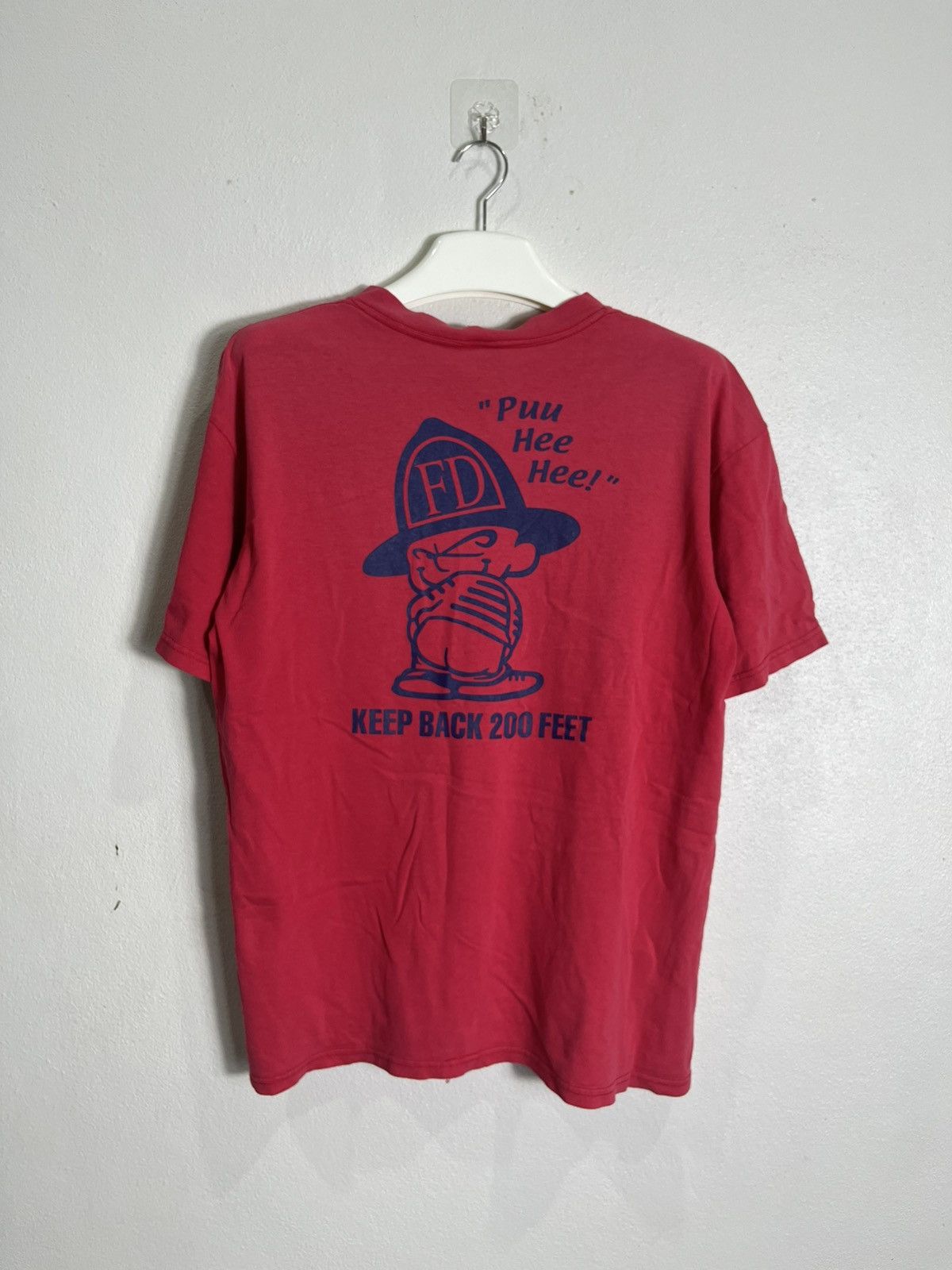 Vintage Tee Bad ass Boy(Faded red)