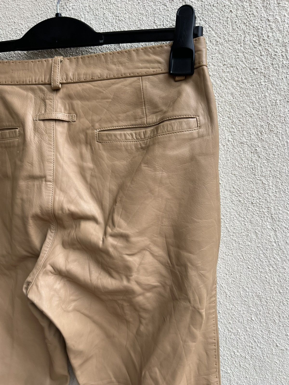 Gaultier Homme Objet Gaultier Homme Objet Sheepskin Leather Pant Size US 29 - 17 Thumbnail