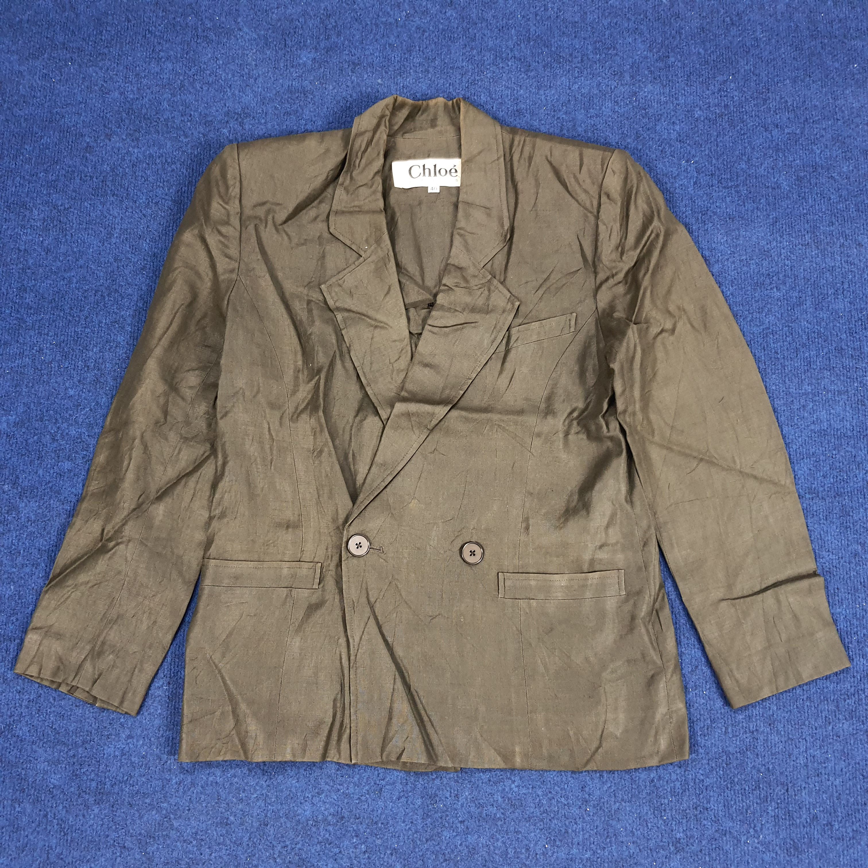 Designer × Vintage Vintage Chloe Paris Designer Formal Blazers Size US XS / EU 42 / 0 - 1 Thumbnail