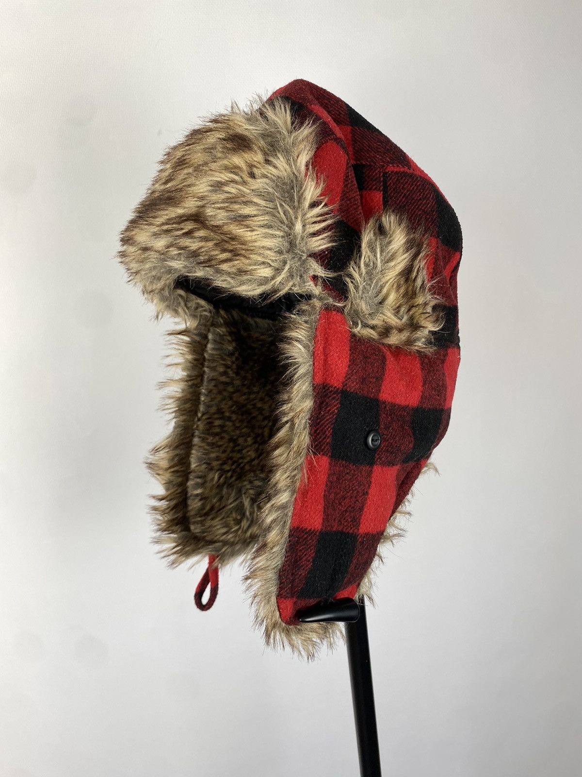 Japanese Brand × Vintage Y2K HYPE FUZZY MOHAIRE AVIATOR USSR USHANKA HAT bubble Size ONE SIZE - 1 Thumbnail