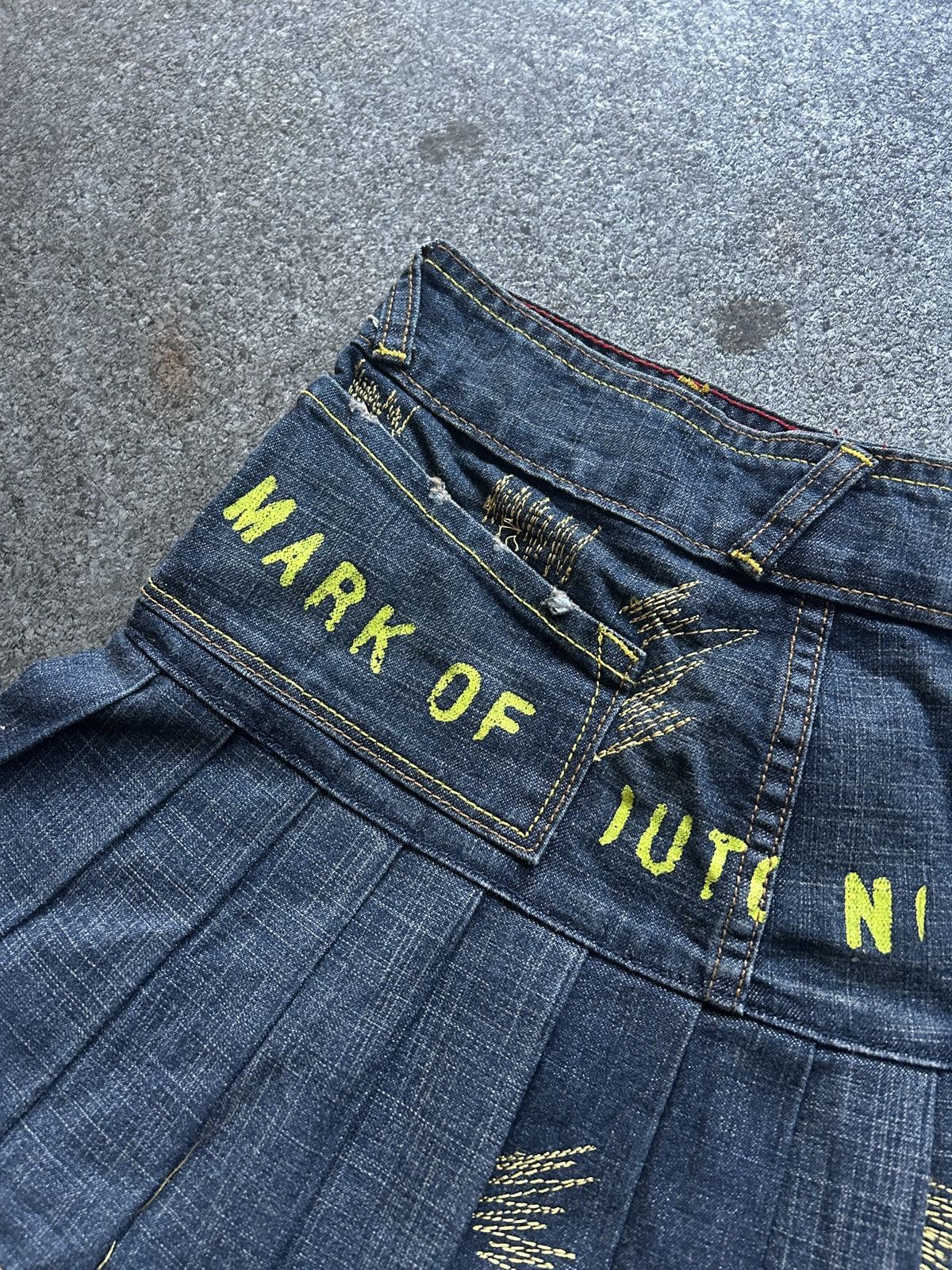 Vintage × Von Dutch Vintage Von Dutch Pleated Mini Skirt Size 26" / US 2 / IT 38 - 8 Thumbnail