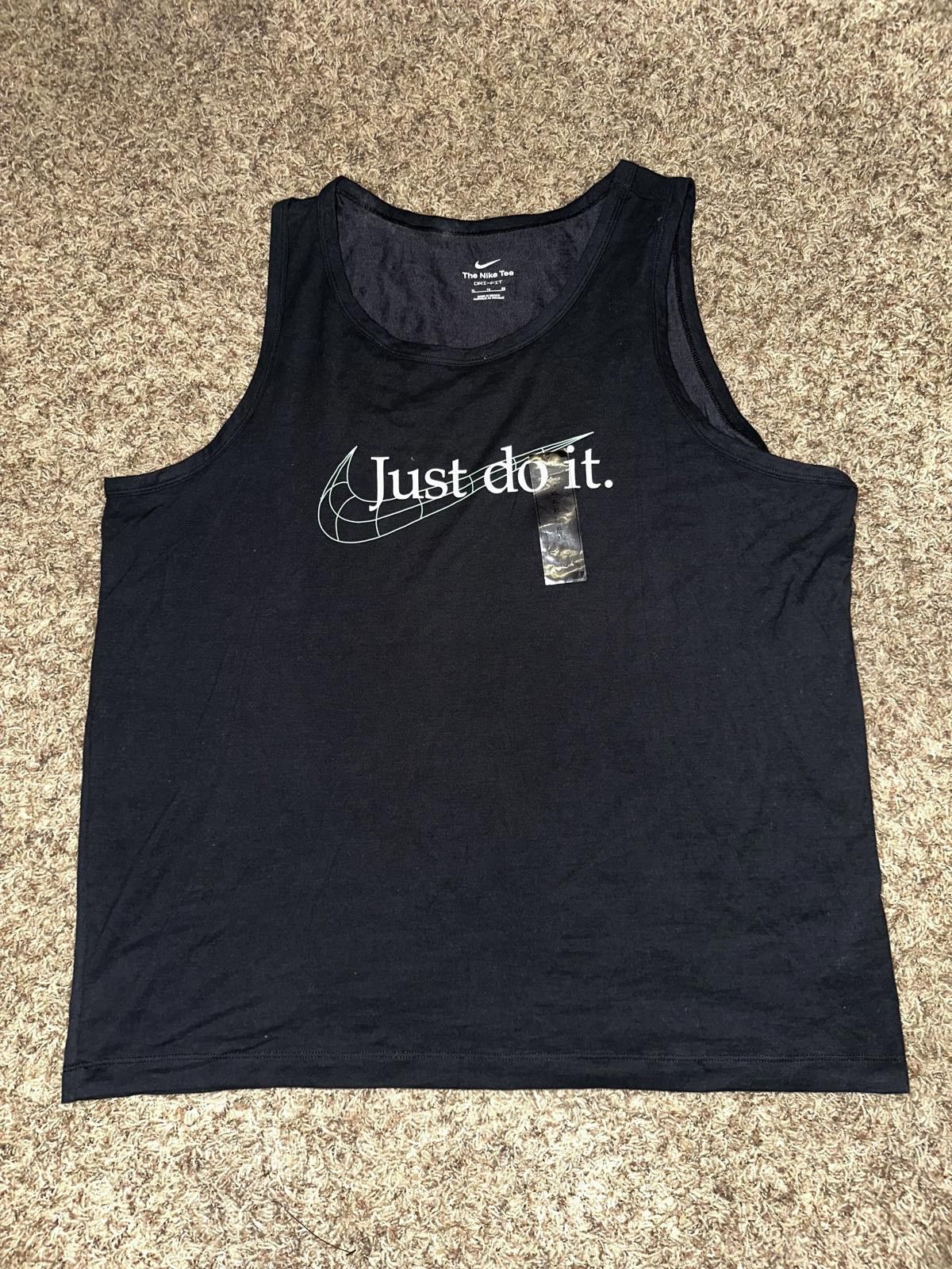 Nike Nike Men’s Just Do it Fitness Tank Top Size US XL / EU 56 / 4 - 1 Thumbnail